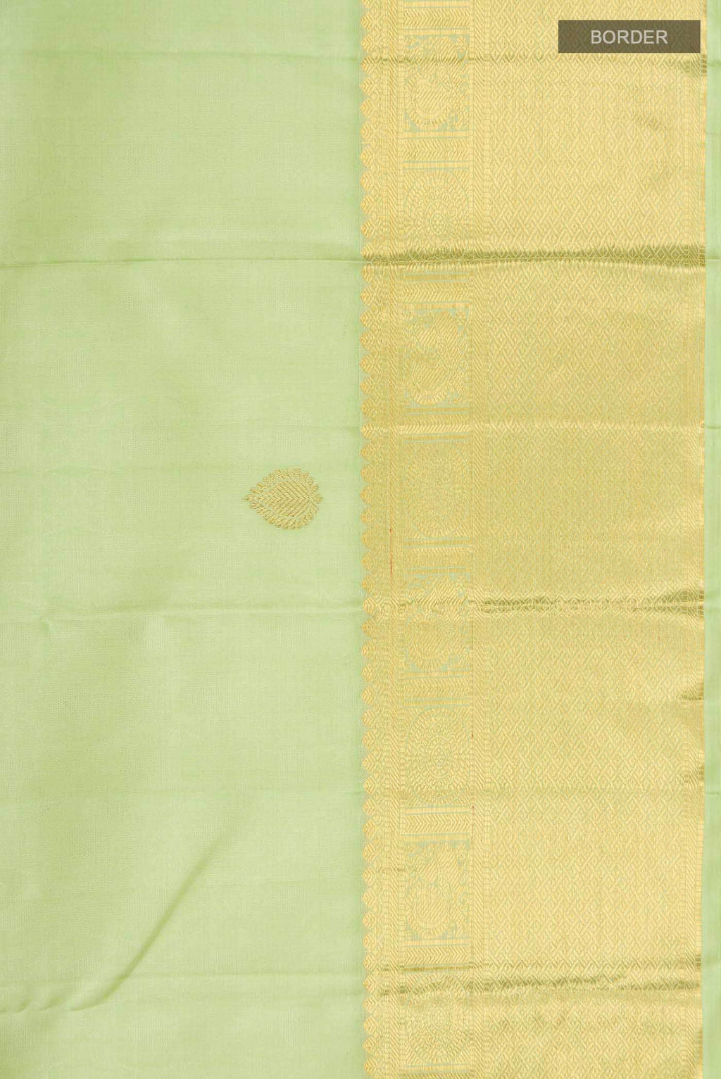 Light Green Kanchipuram Silk Saree