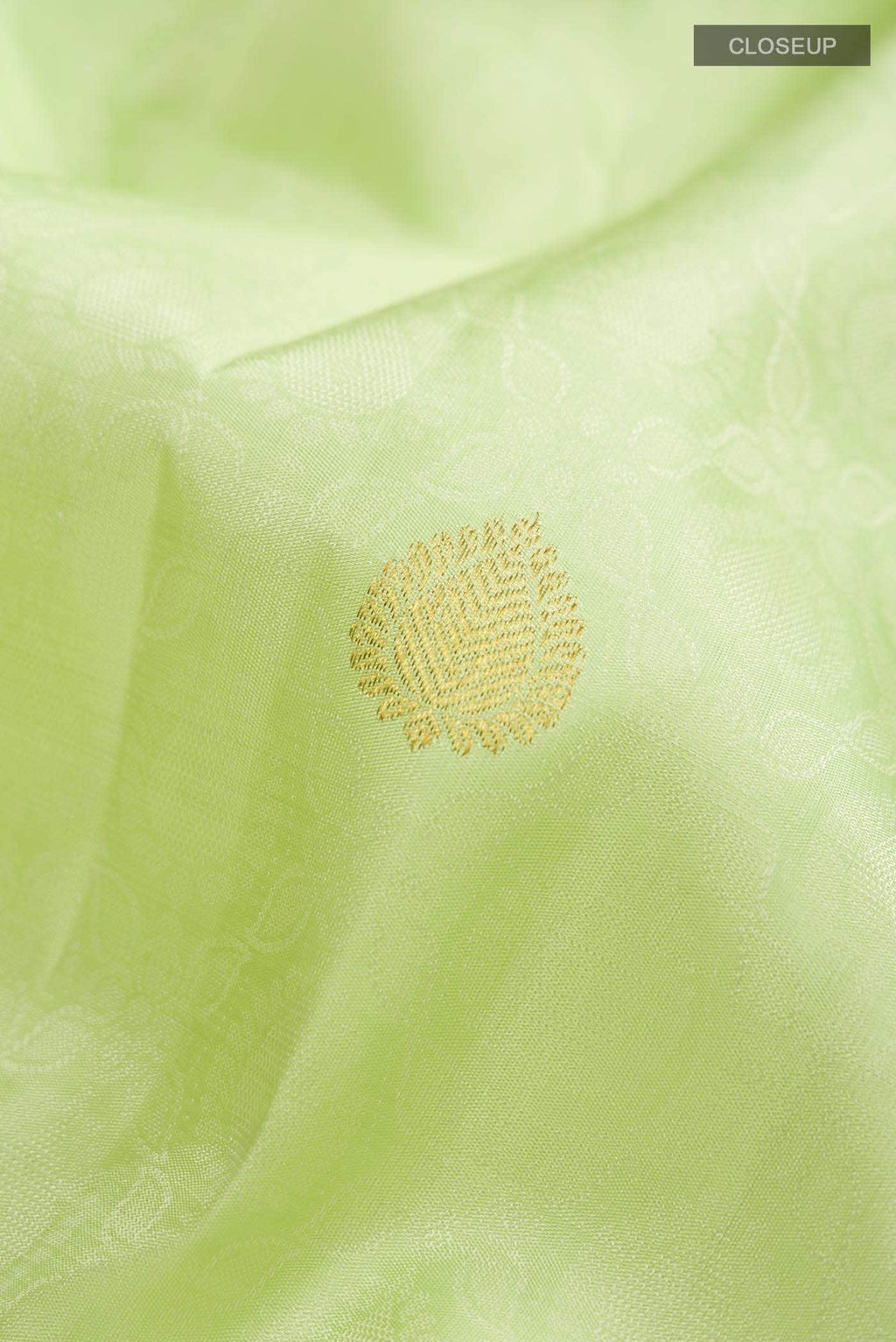 Light Green Kanchipuram Silk Saree