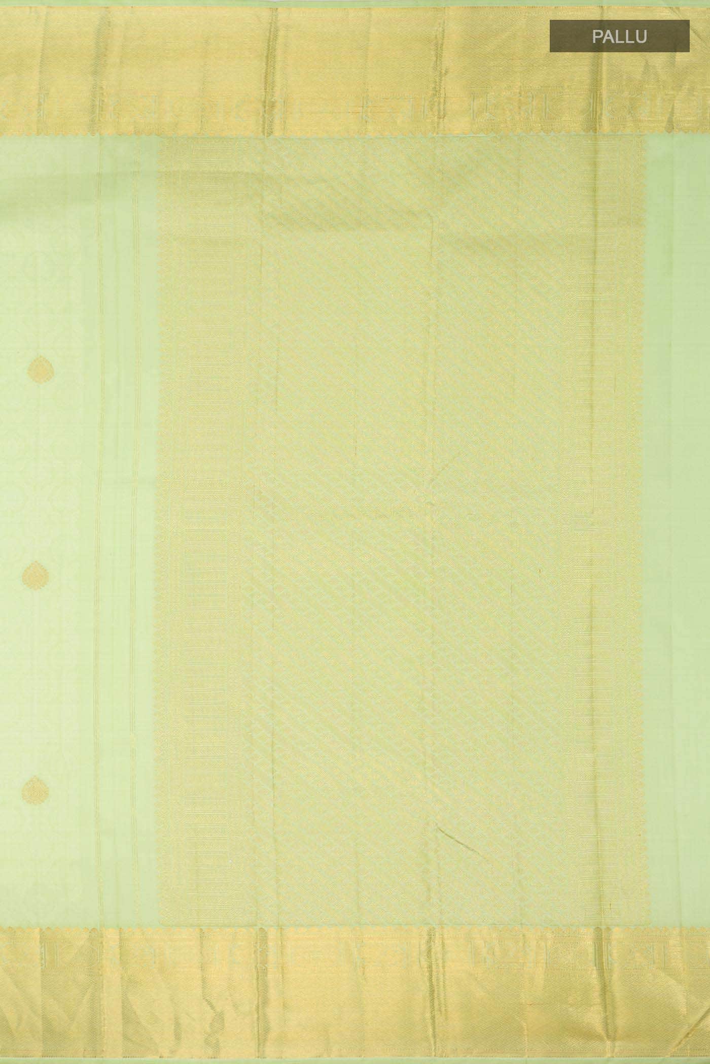 Light Green Kanchipuram Silk Saree
