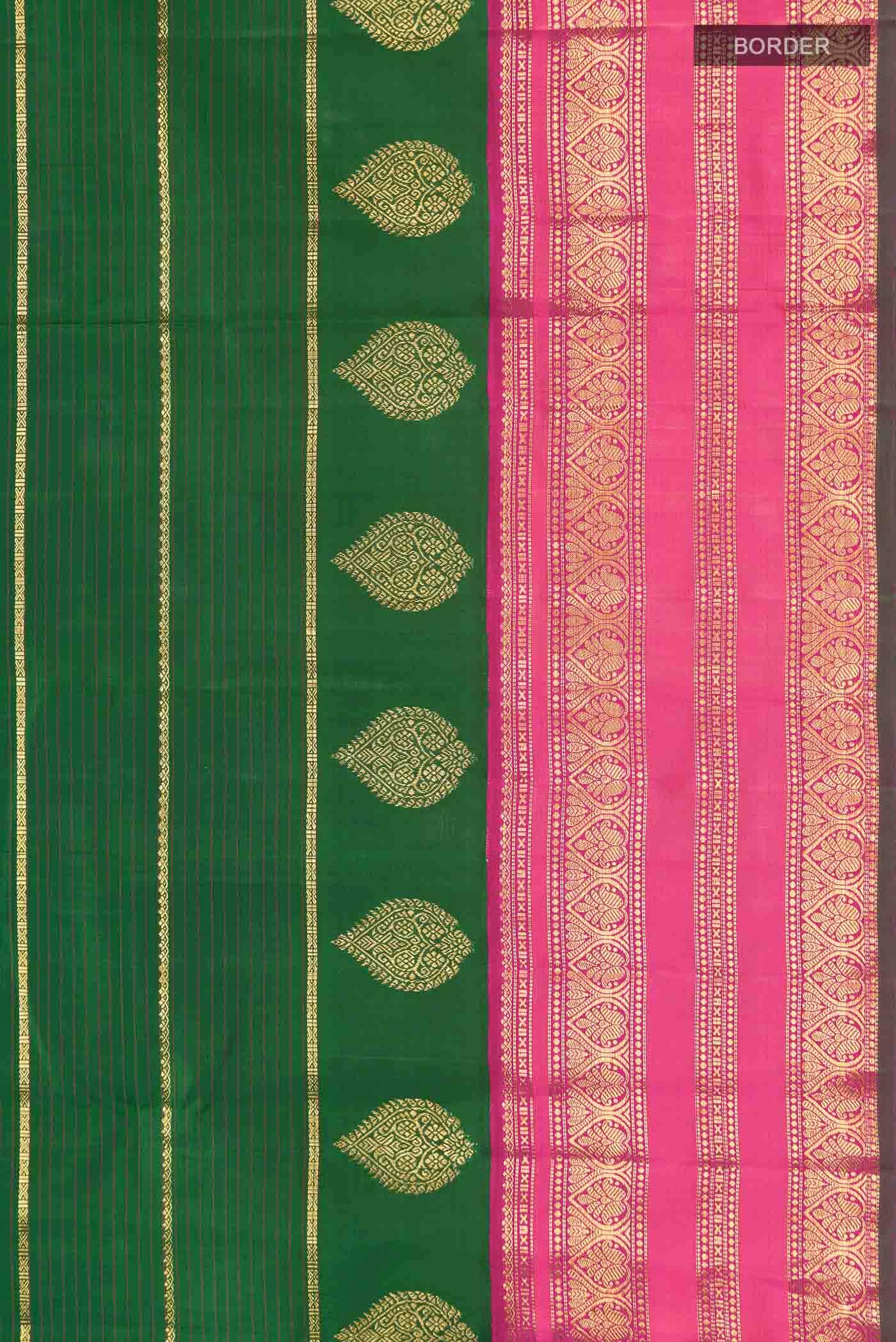 Green Kanchipuram Silk Saree