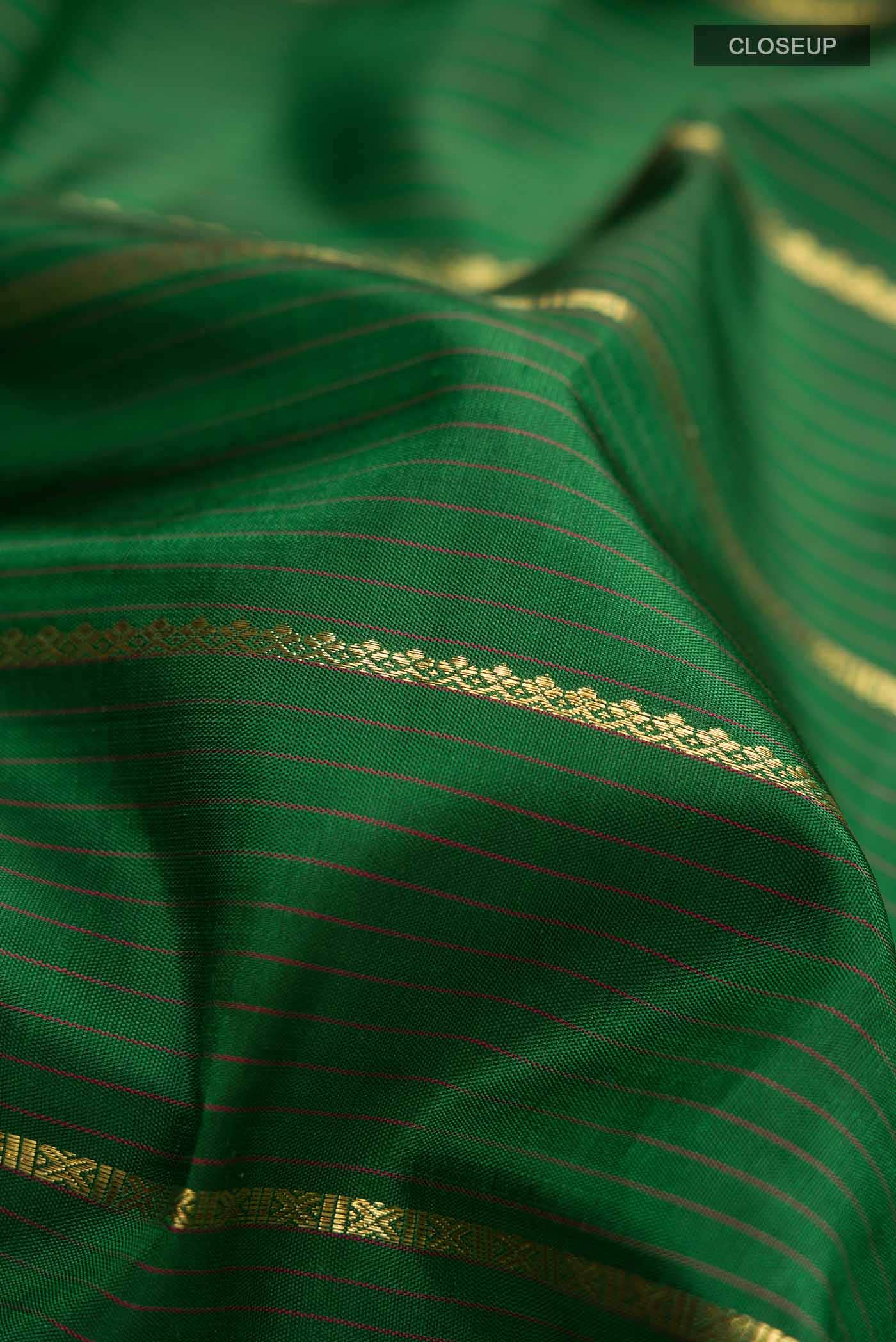Green Kanchipuram Silk Saree