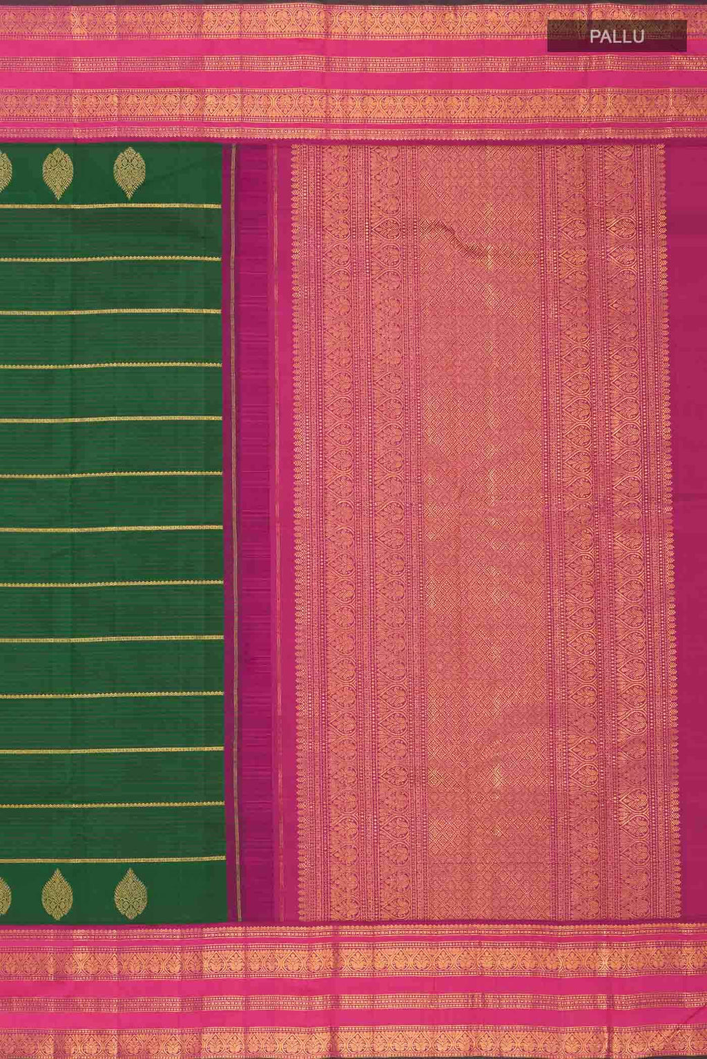 Green Kanchipuram Silk Saree