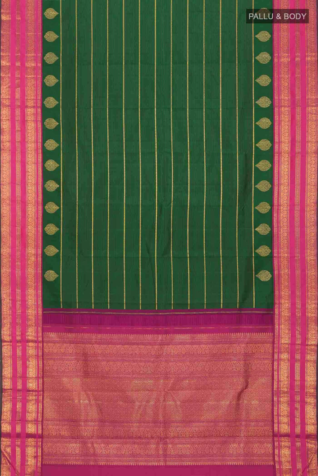 Green Kanchipuram Silk Saree