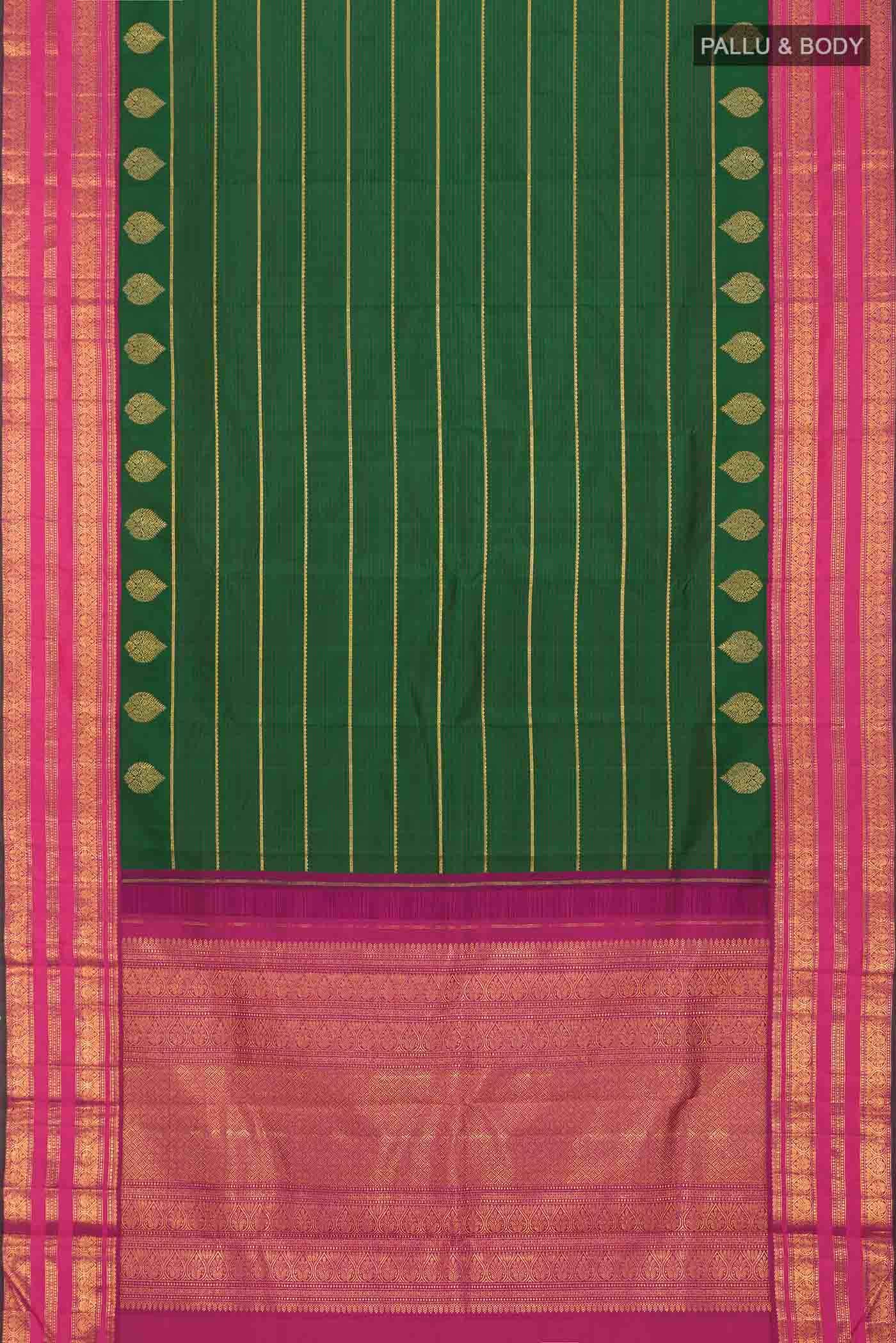 Green Kanchipuram Silk Saree