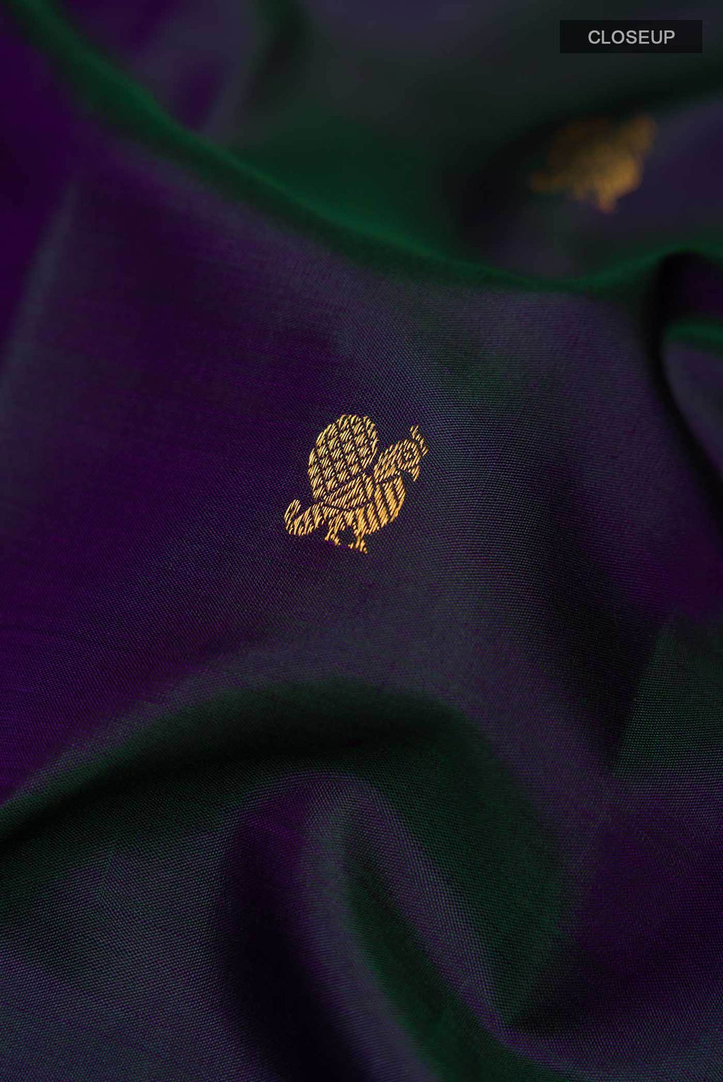 Blue Kanchipuram Silk Saree