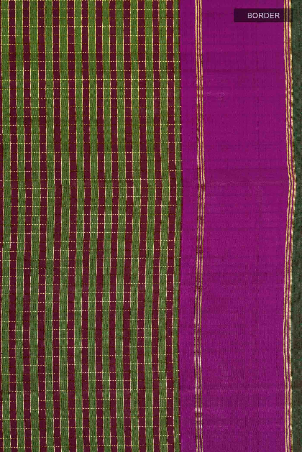 Brown Kanchipuram Silk Saree