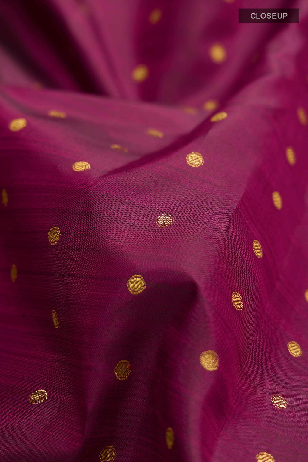 Maroon Kanchipuram Silk Saree