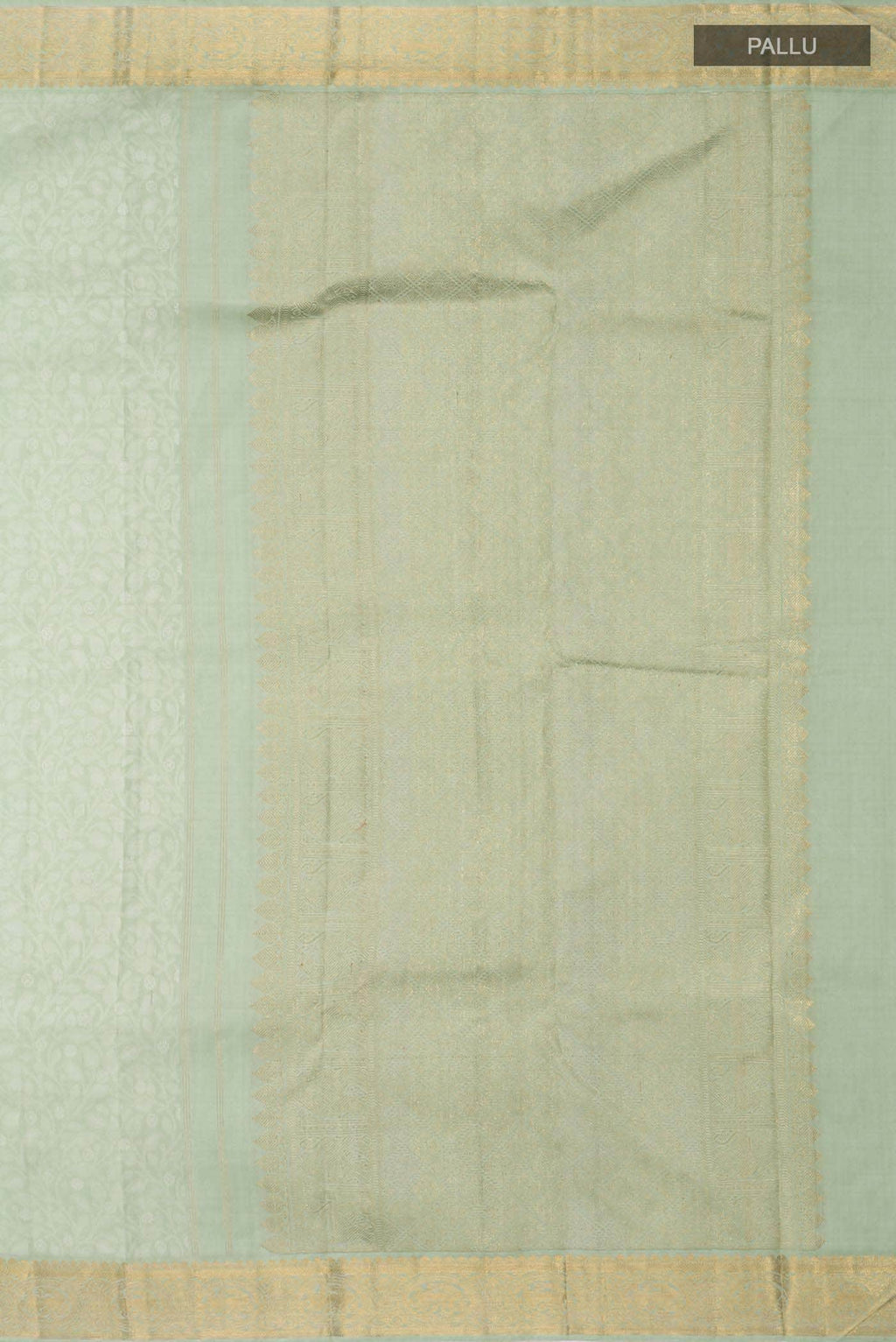 Light Green Kanchipuram Silk Saree