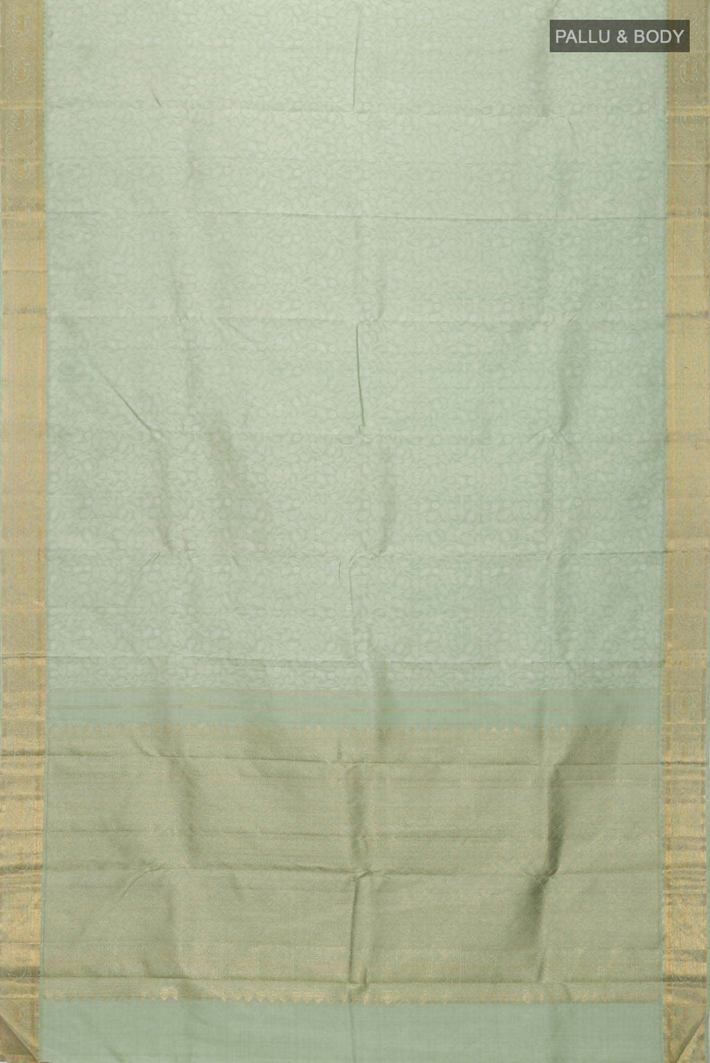 Light Green Kanchipuram Silk Saree