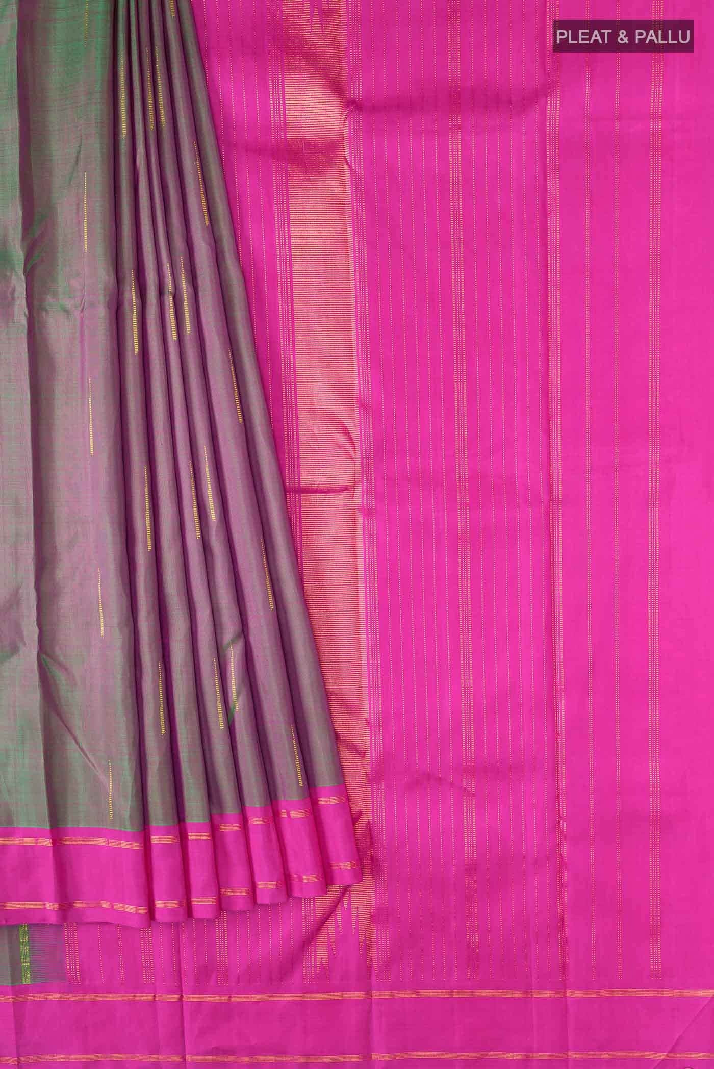 Green Kanchipuram Silk Saree