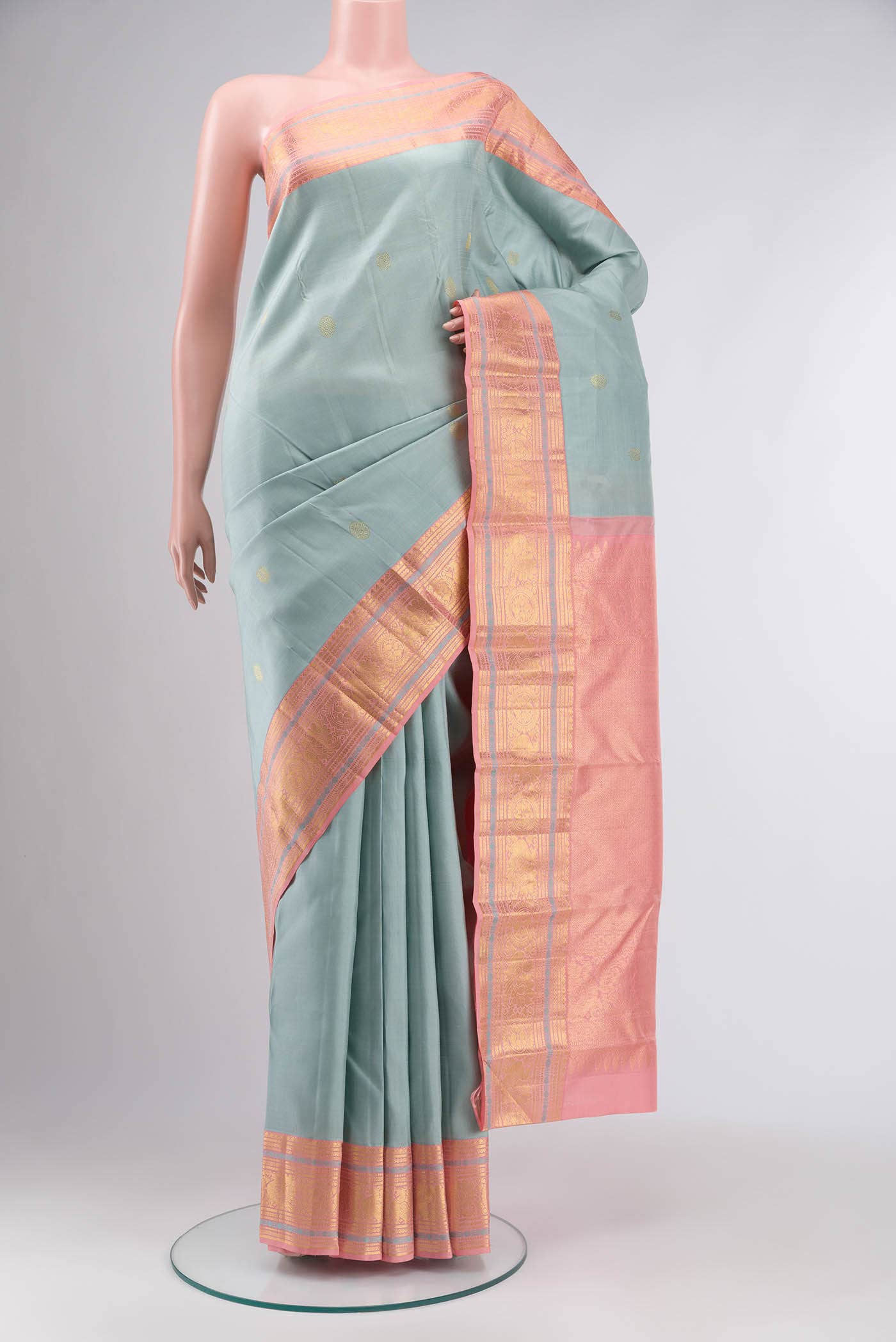 Green Kanchipuram Silk Saree