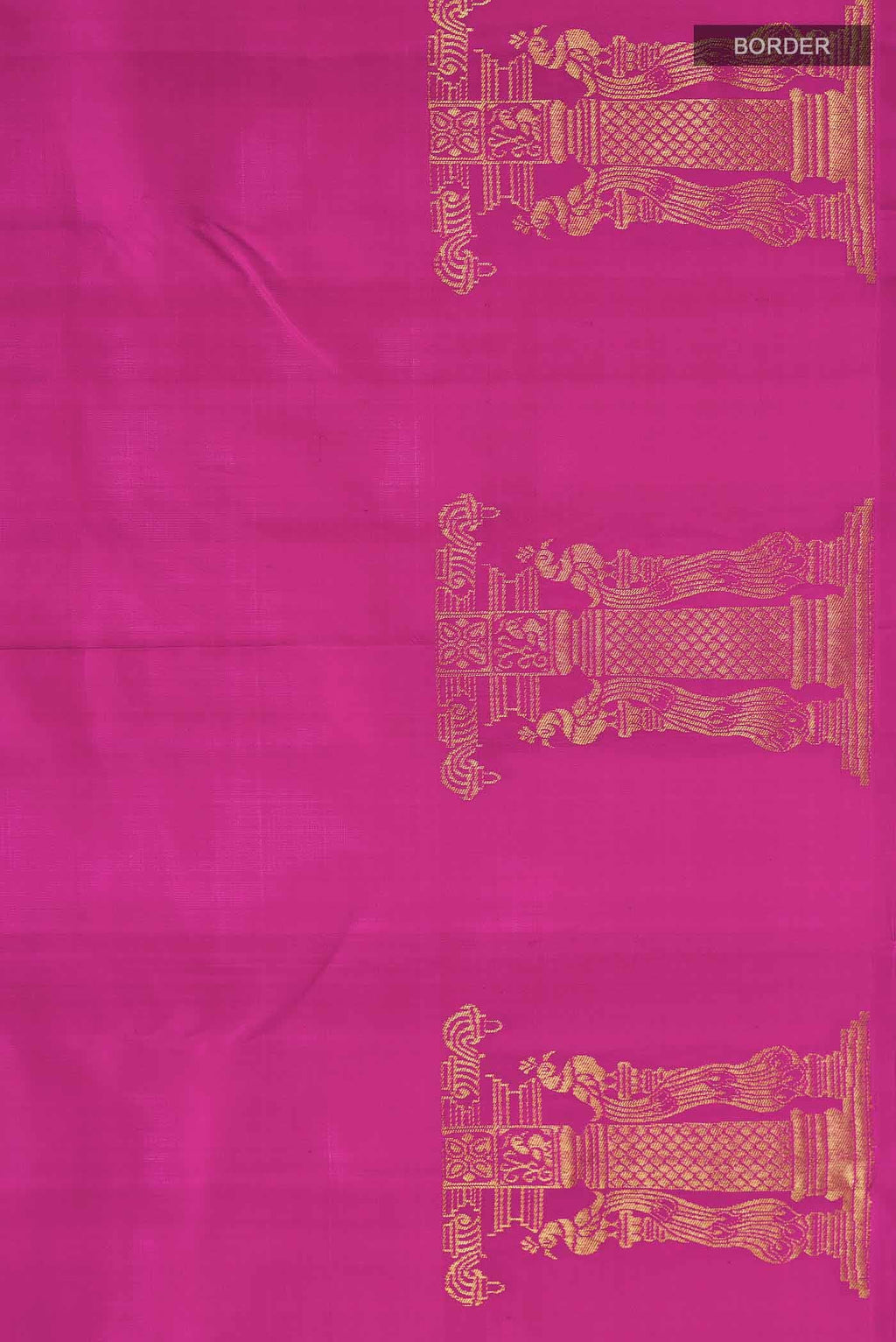 Pink Kanchipuram Silk Saree