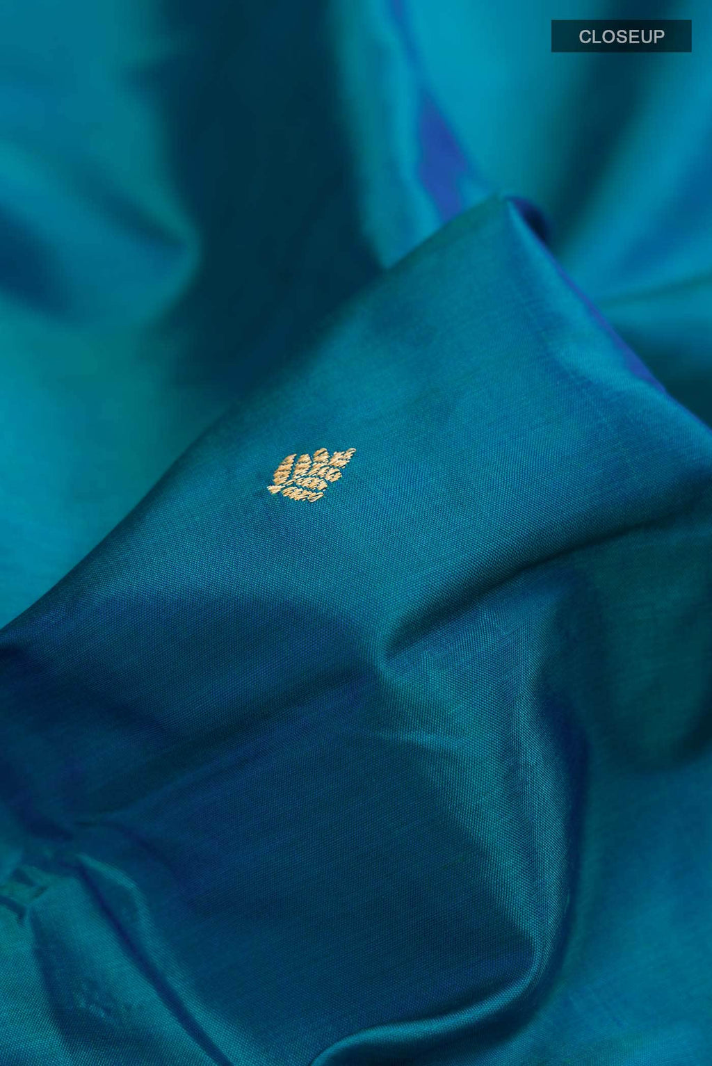 Blue Banarasi Katan Silk Saree