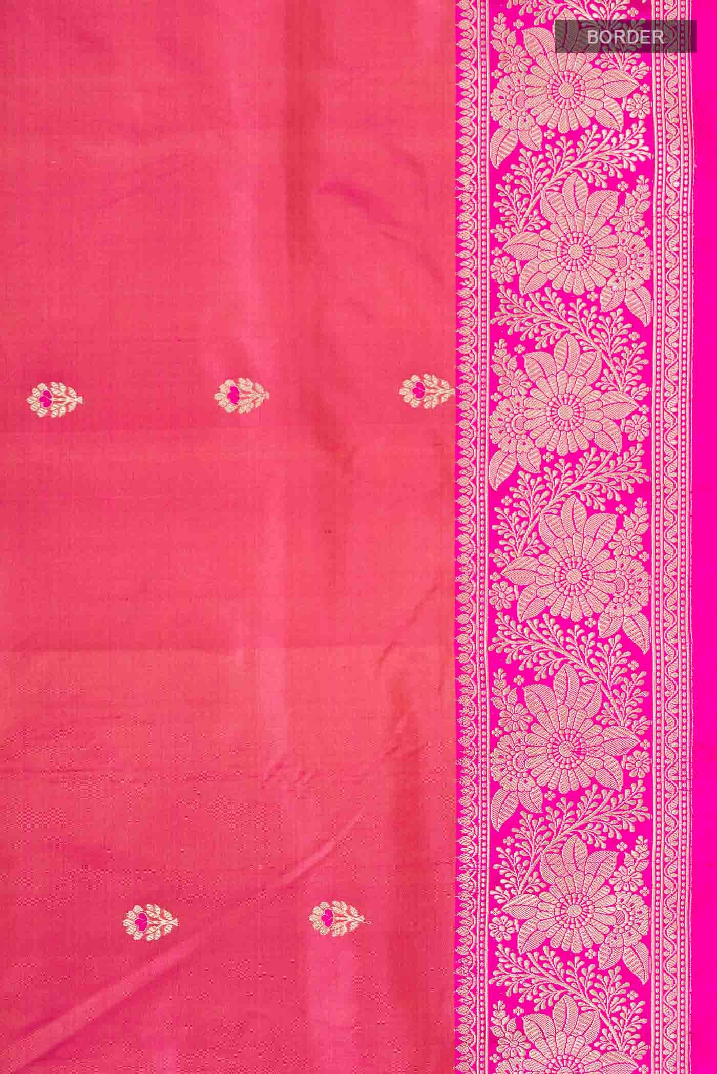 Multi Banarasi Katan Silk Saree