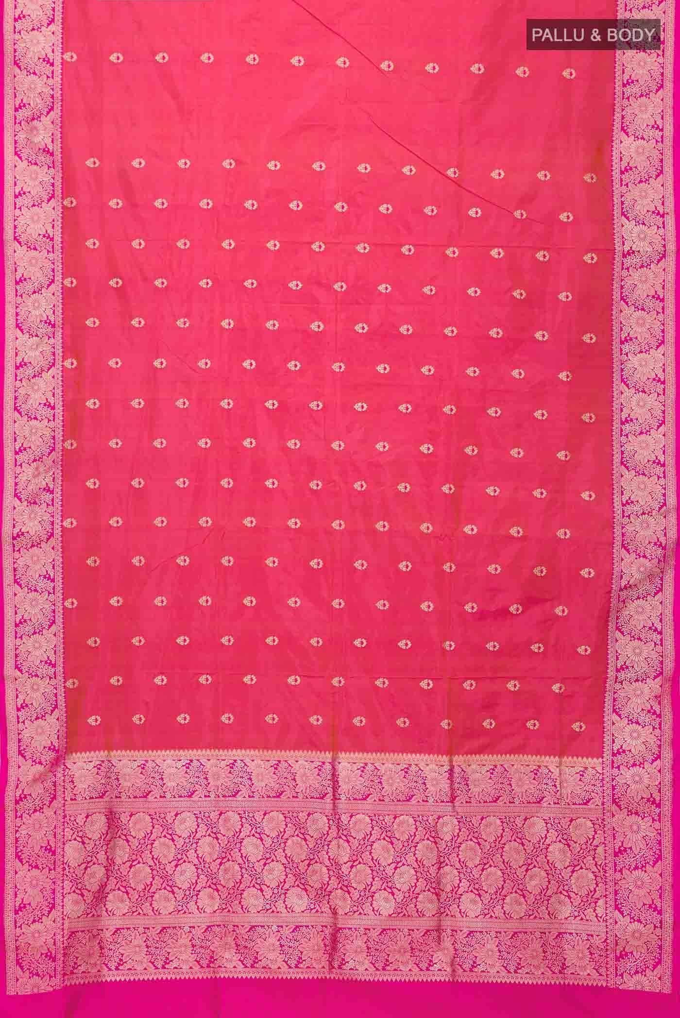 Multi Banarasi Katan Silk Saree