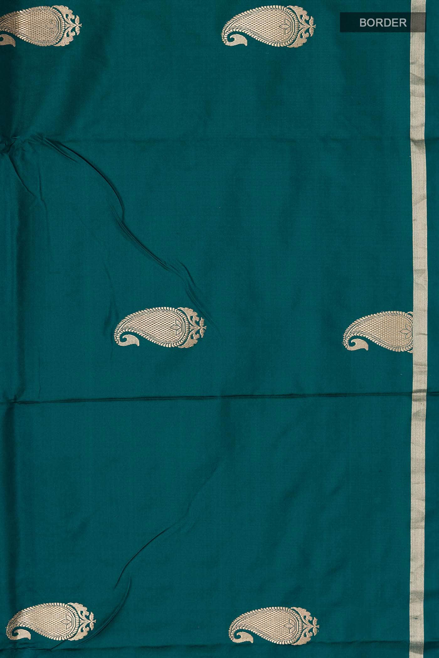 Blue Banarasi Katan Silk Saree