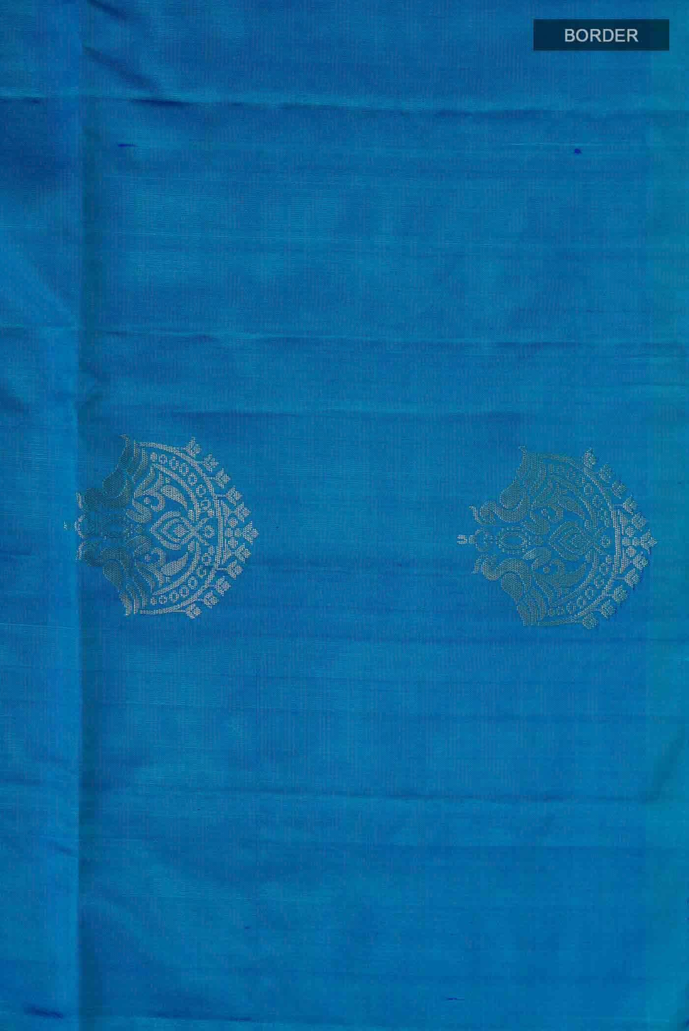 Blue Soft Silk Saree