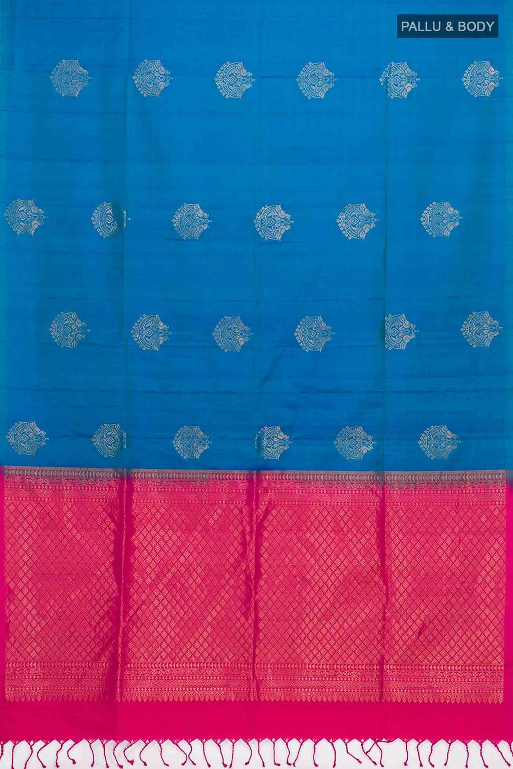 Blue Soft Silk Saree