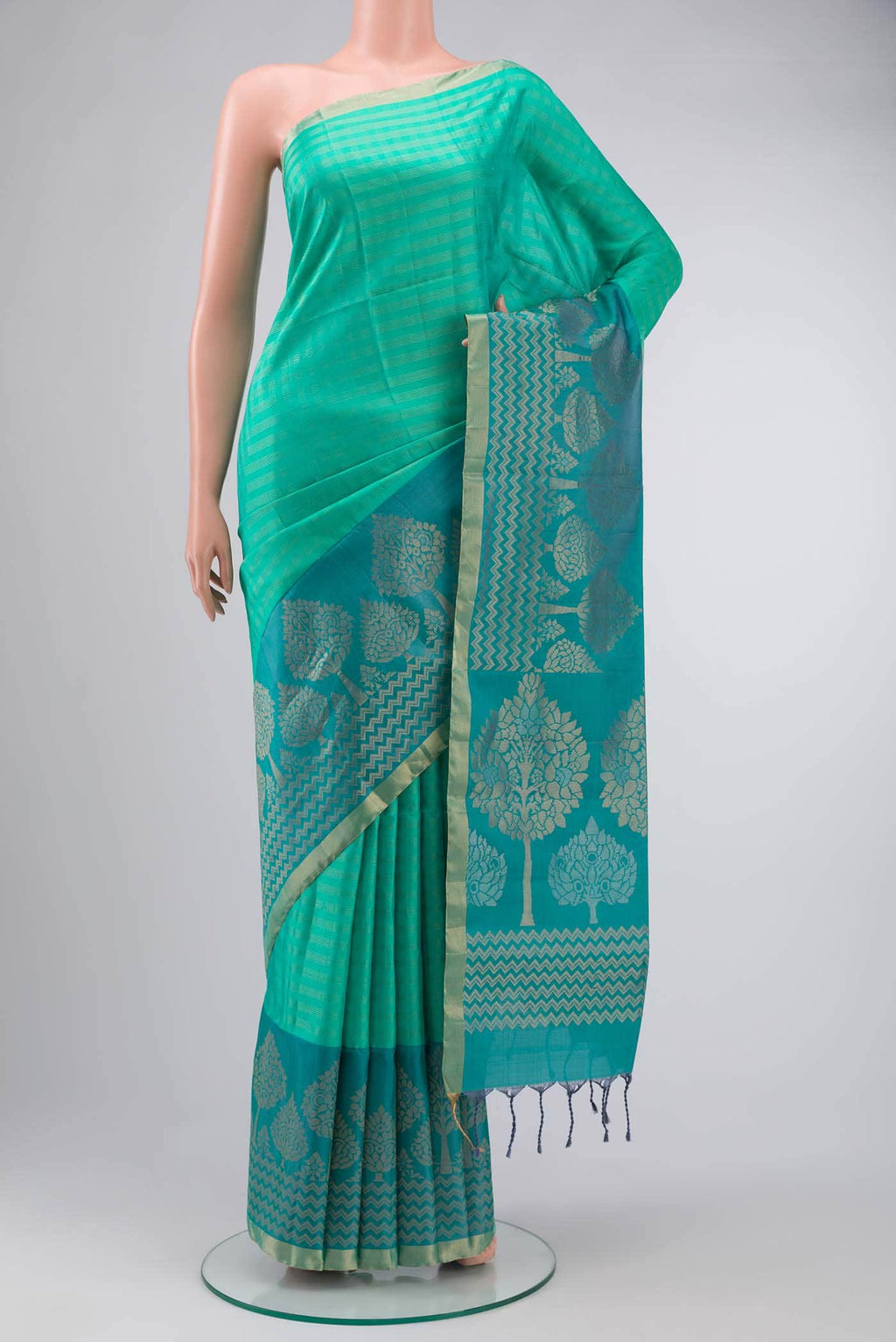 Green Soft Silk Saree