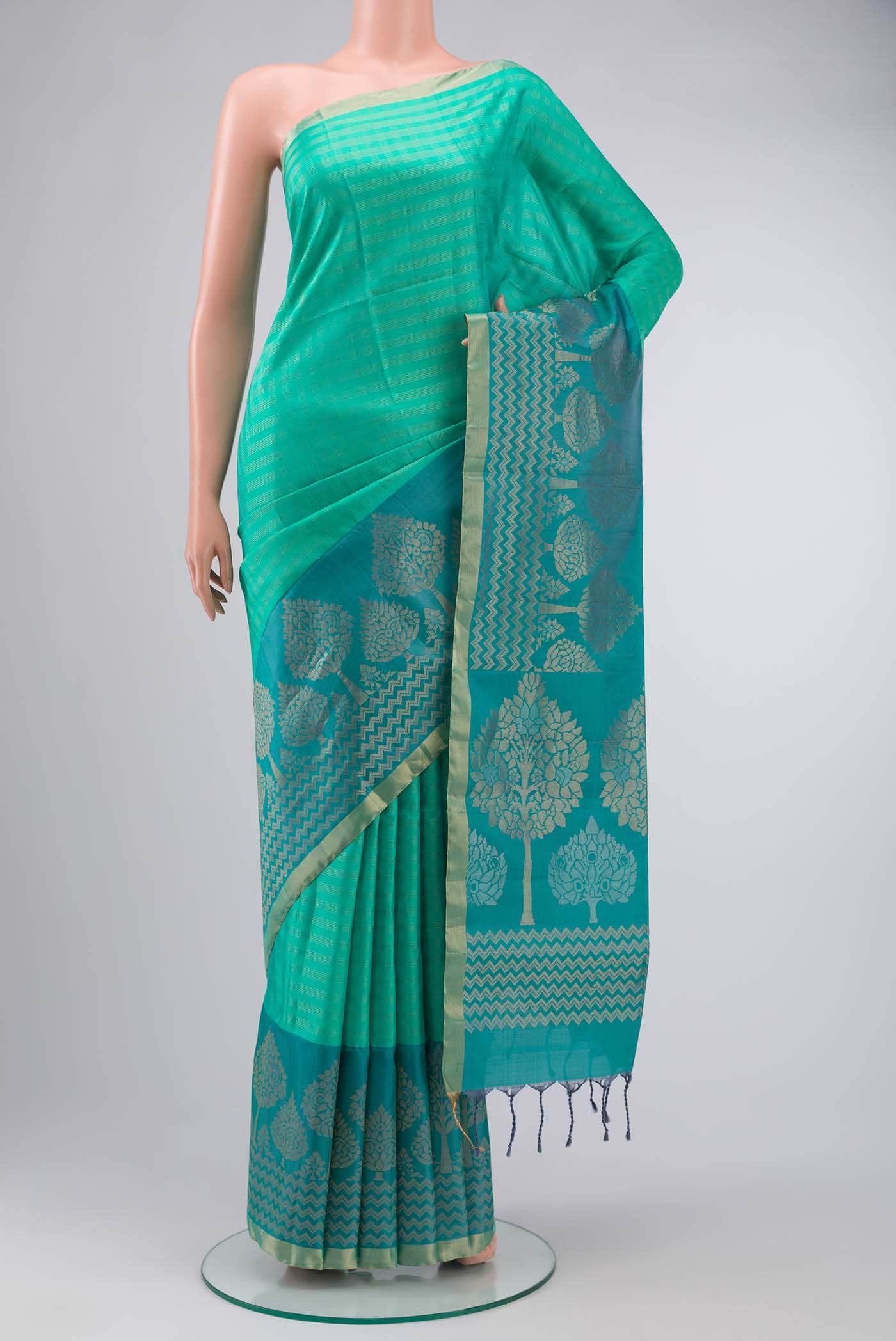 Green Soft Silk Saree
