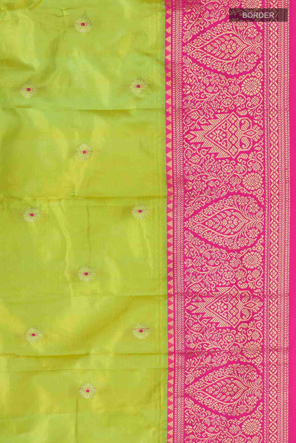 Green Bangalore Silk Saree