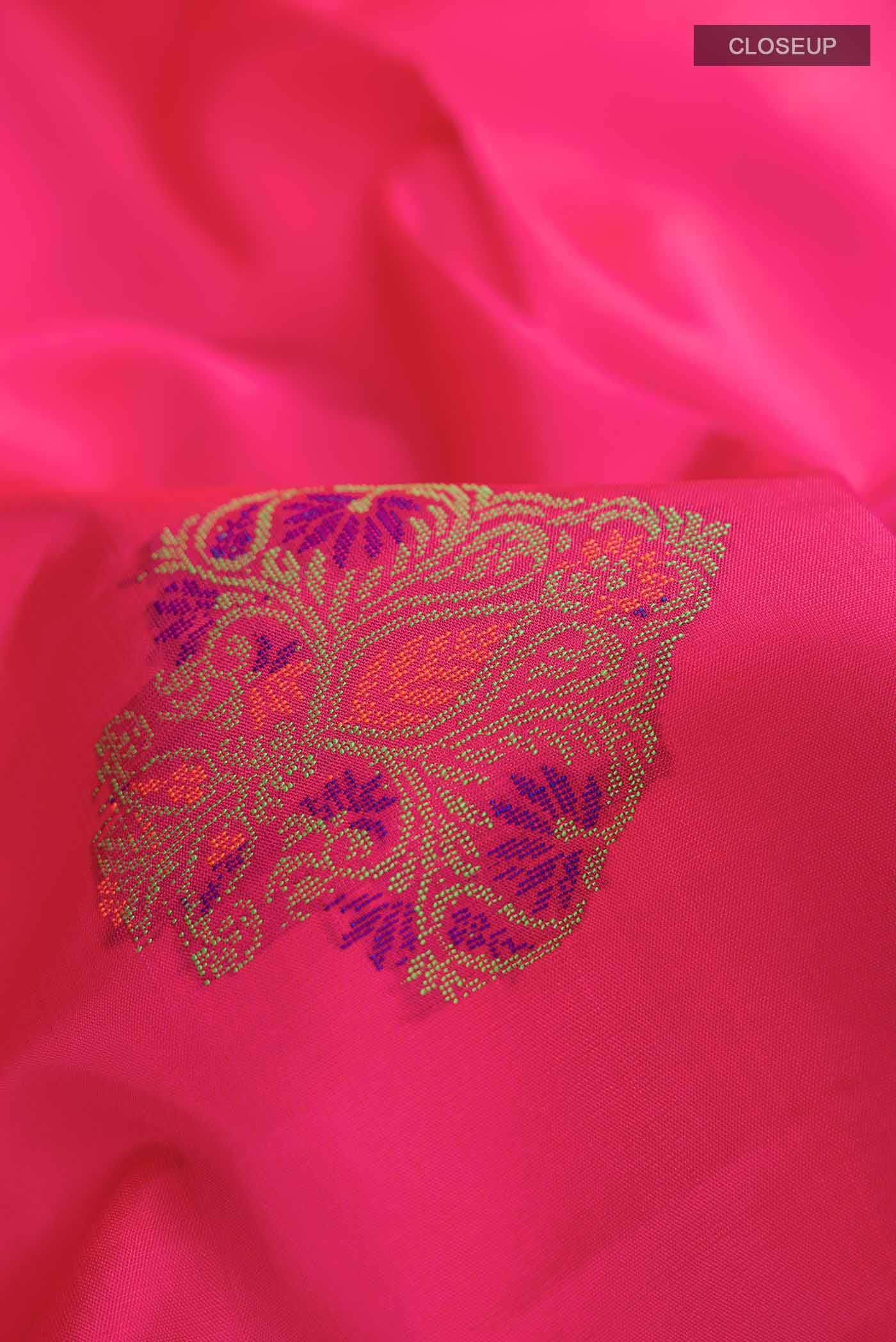 Pink Soft Silk Saree
