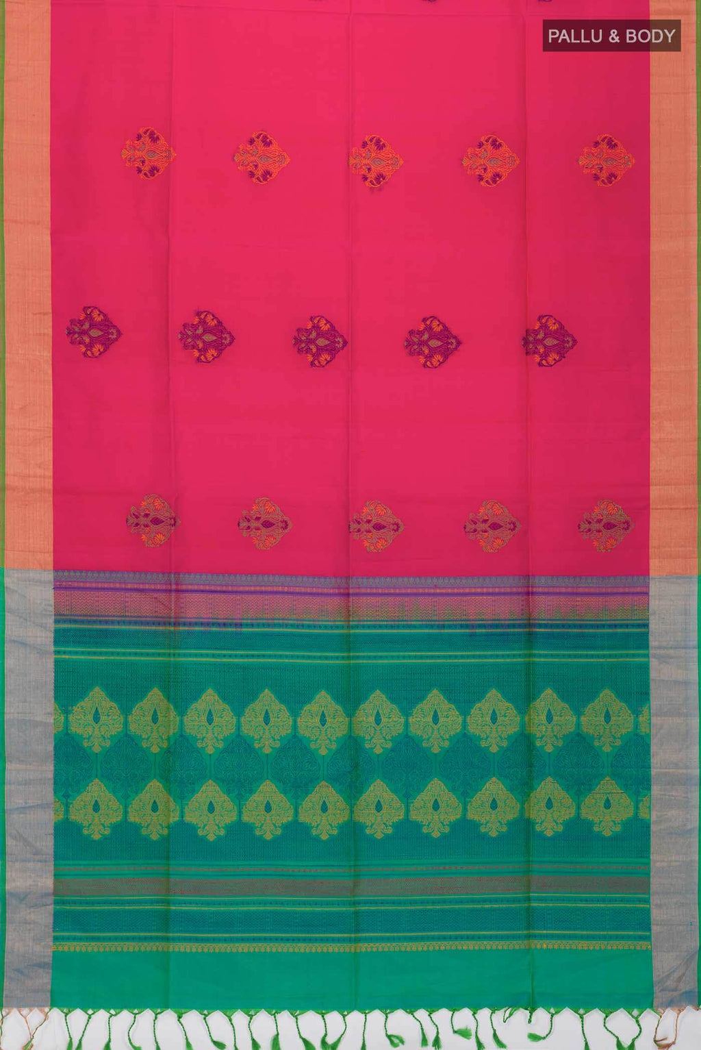 Pink Soft Silk Saree