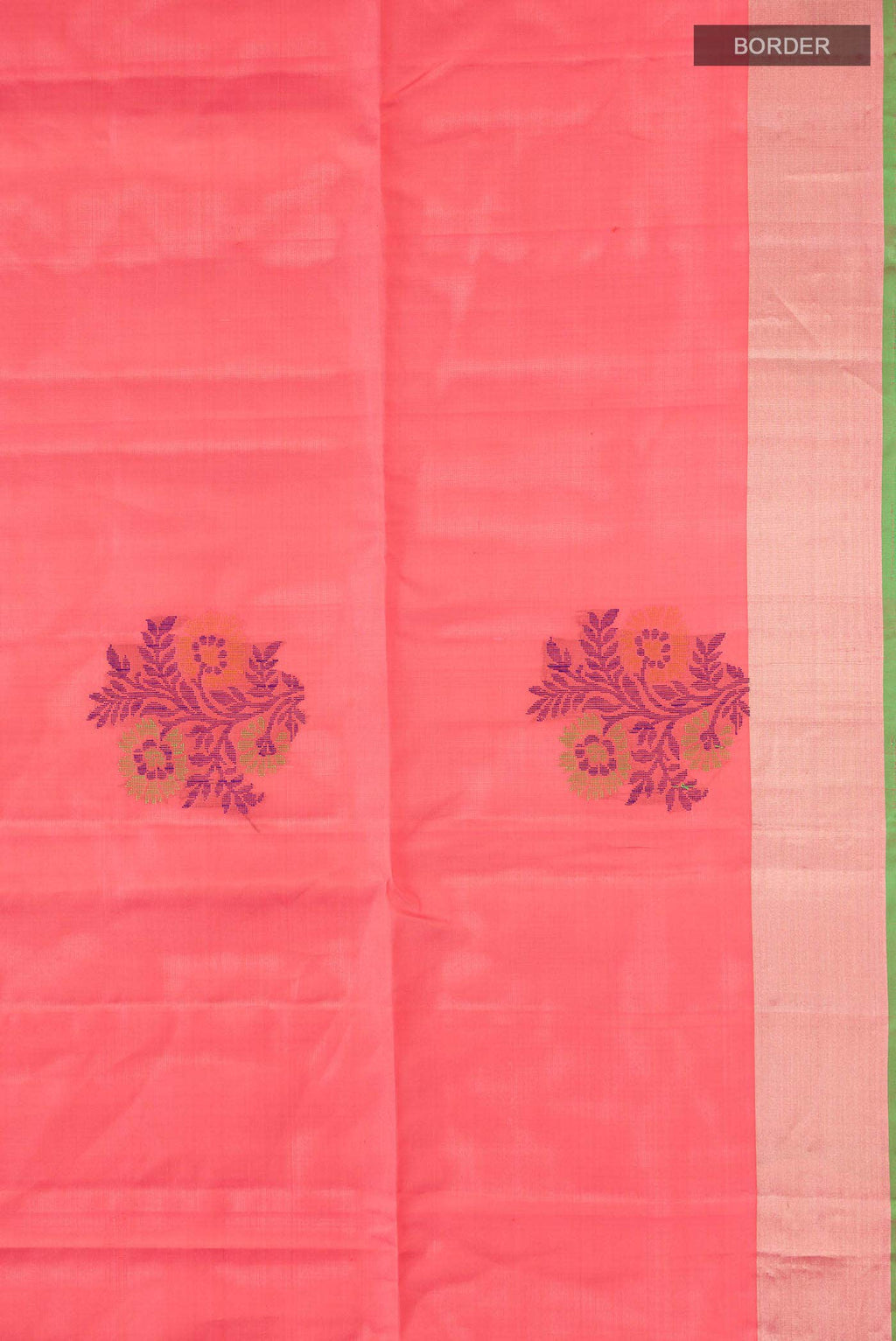 Orange Soft Silk Saree