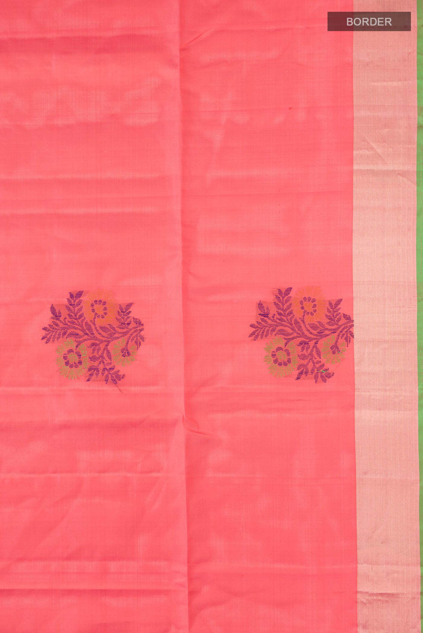 Orange Soft Silk Saree