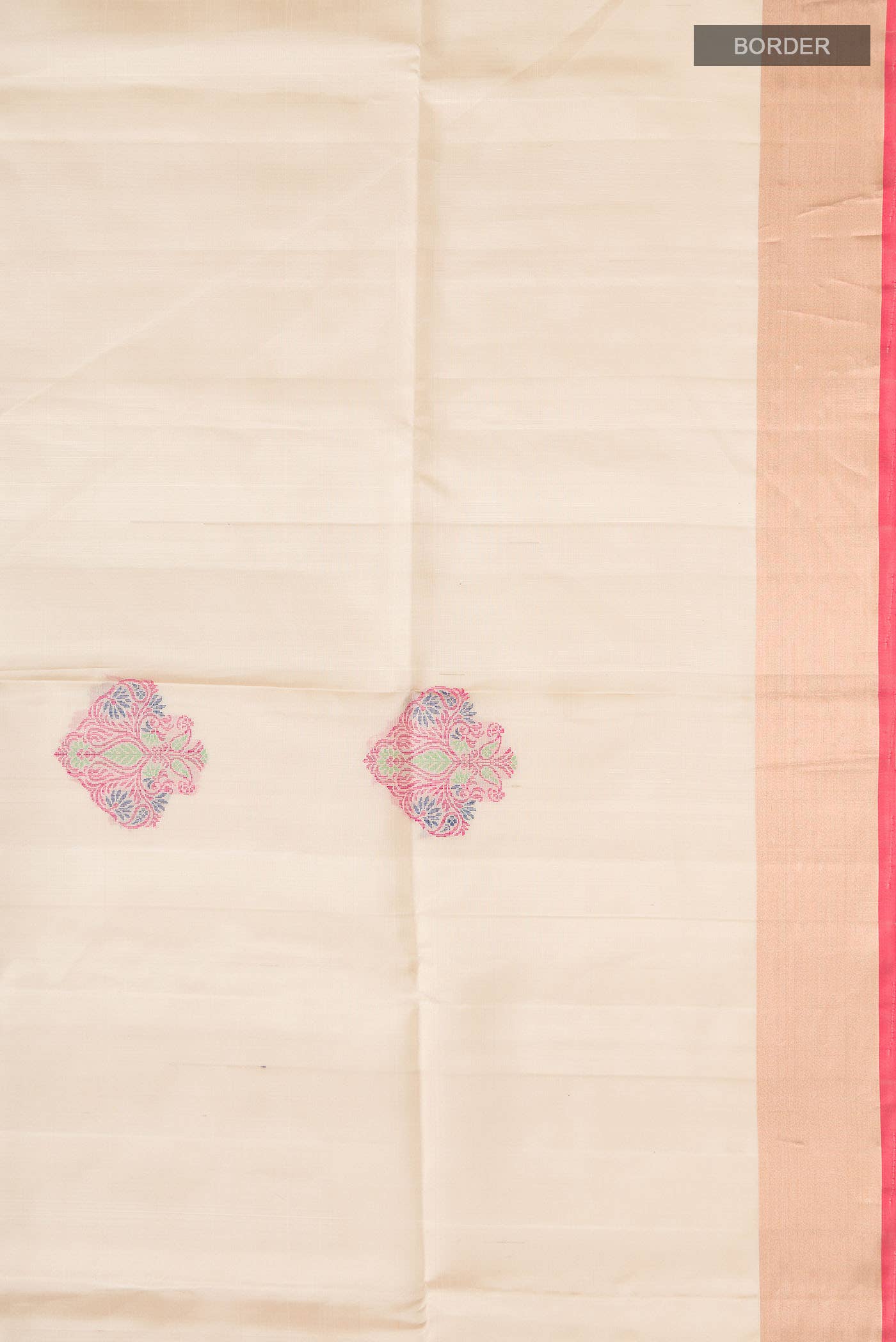 Beige Soft Silk Saree