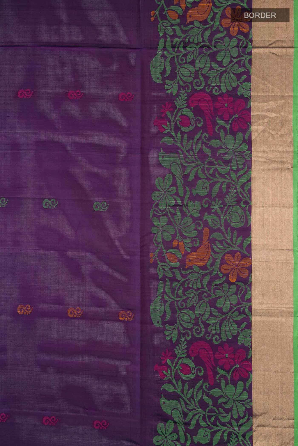 Navy Blue Soft Silk Saree
