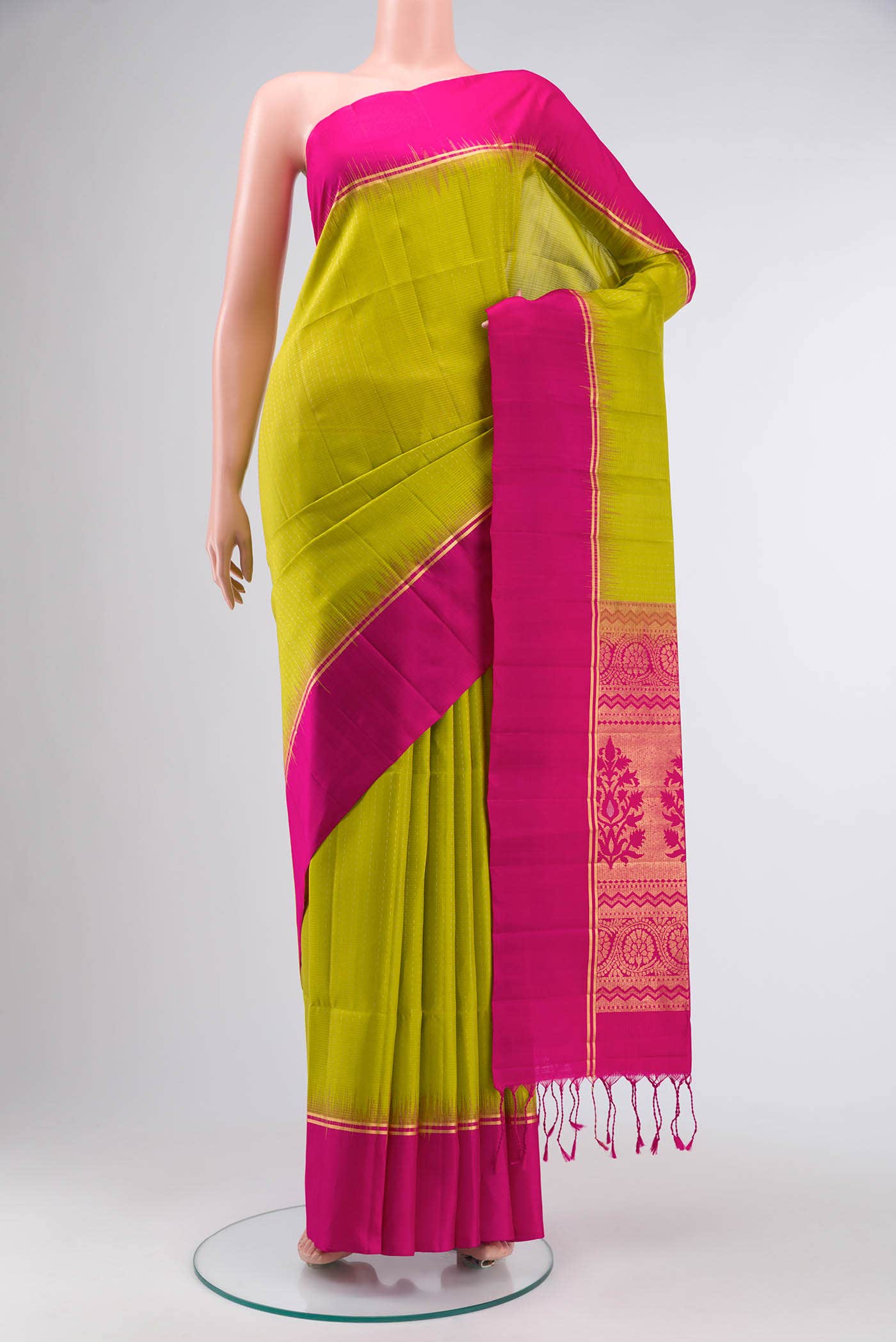Green Soft Silk Saree