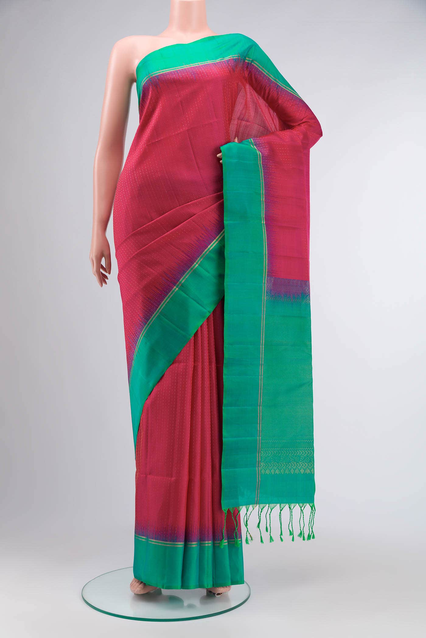 Pink Soft Silk Saree
