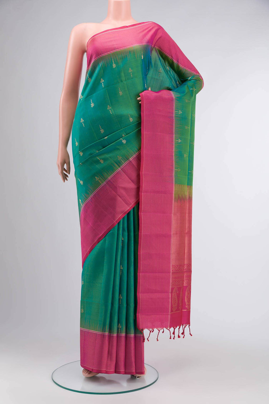 Green Soft Silk Saree
