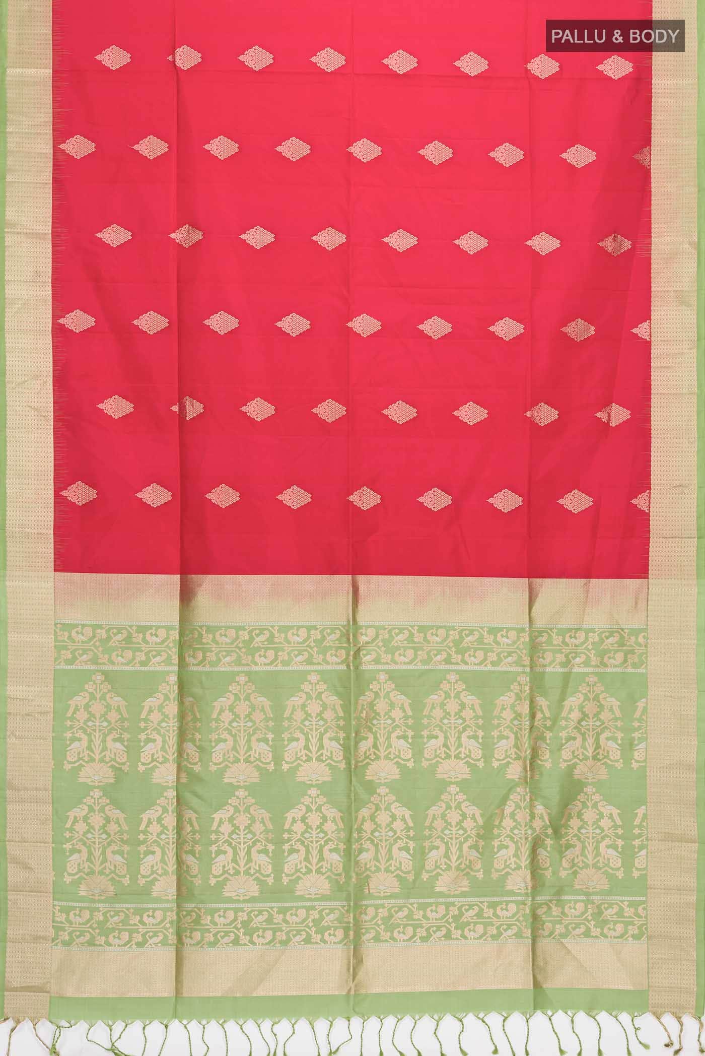 Red Soft Silk Saree