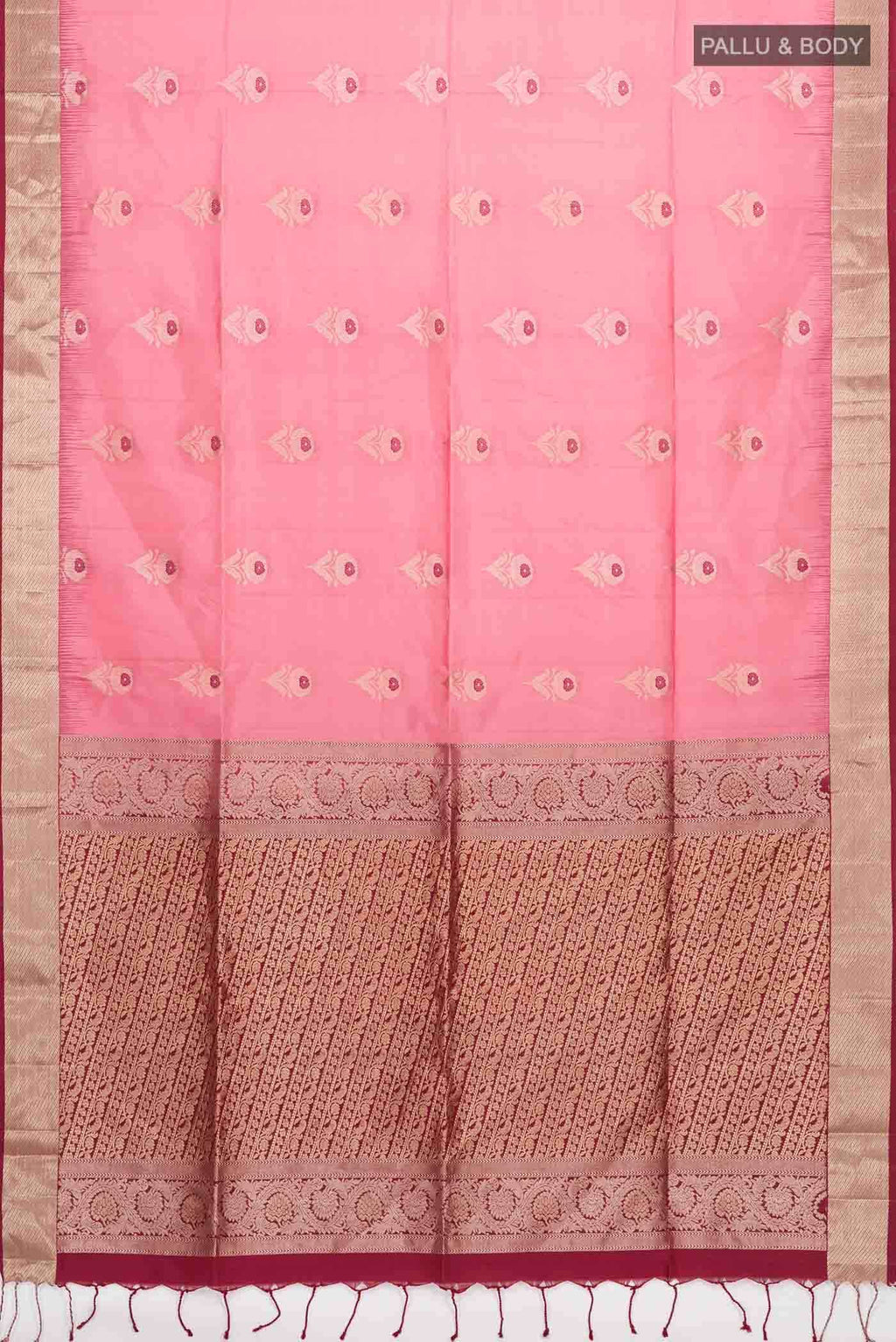 Pink Soft Silk Saree