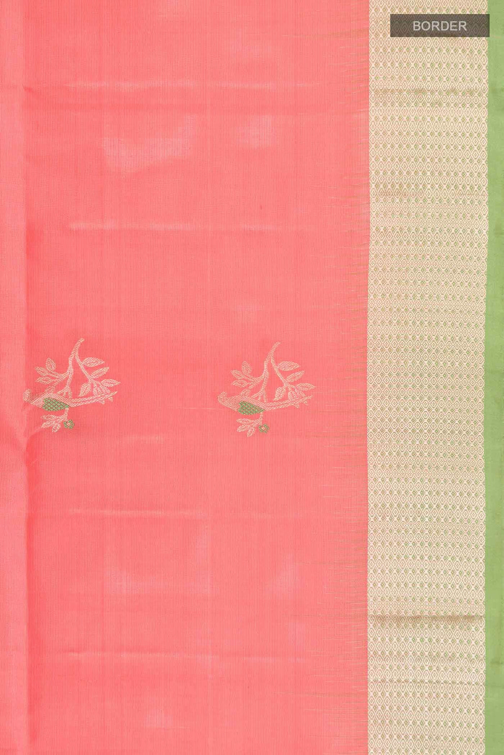 Coral Soft Silk Saree