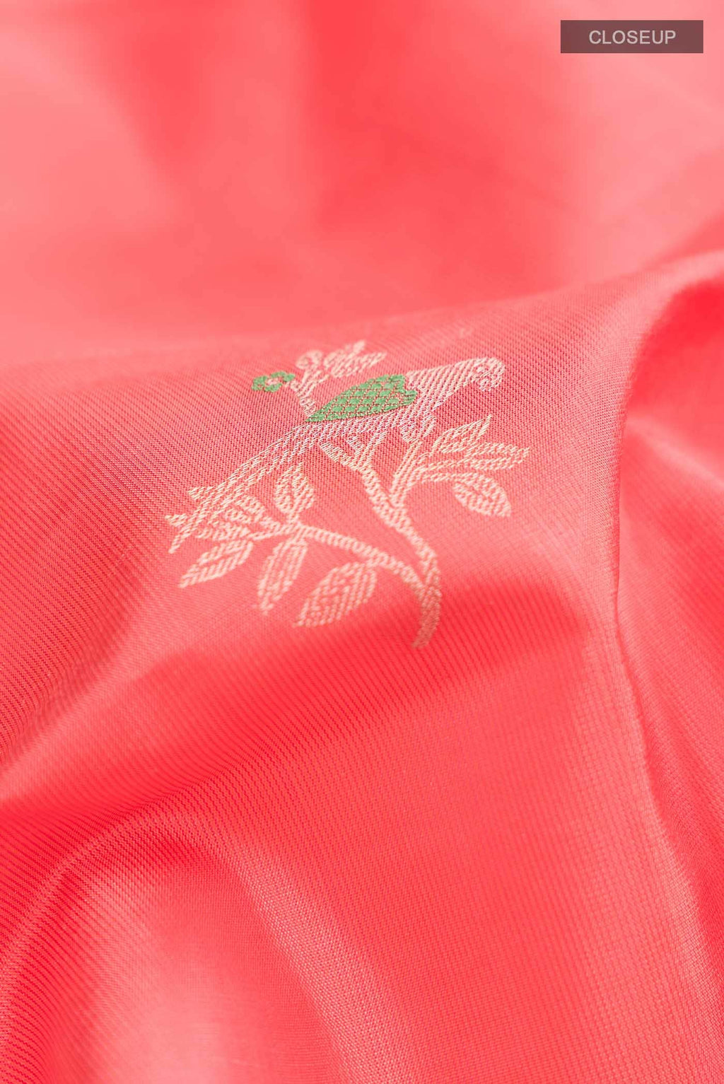 Coral Soft Silk Saree