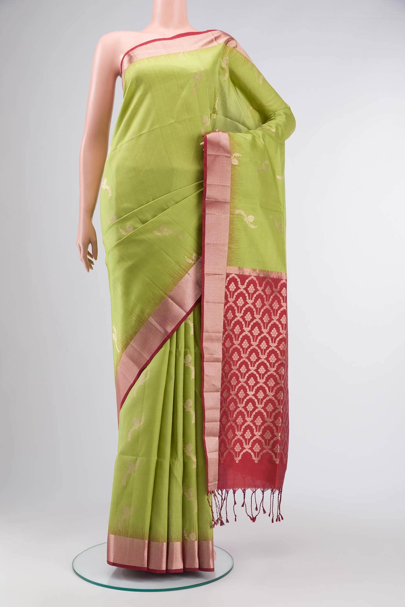 Green Soft Silk Saree