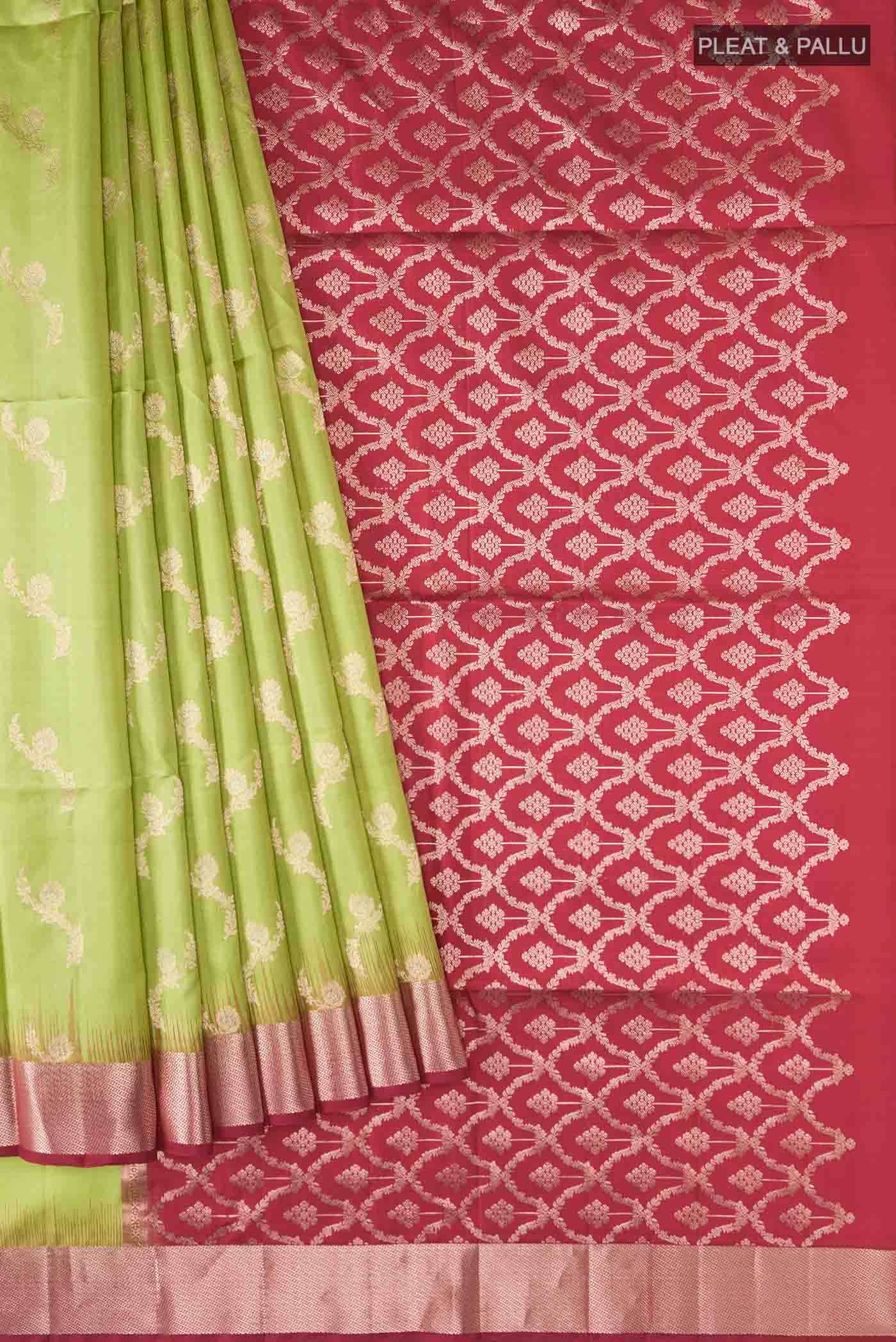 Green Soft Silk Saree