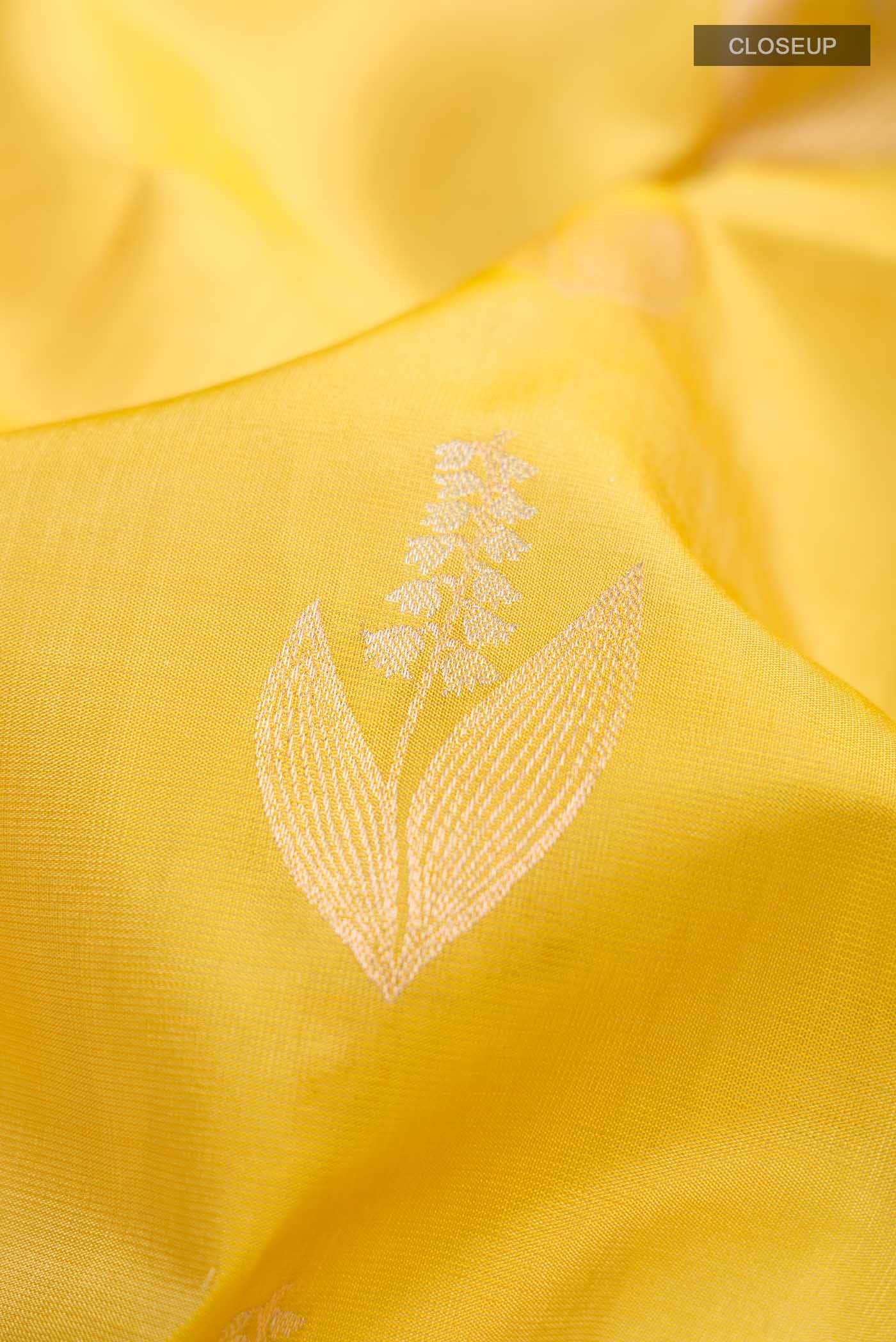 Yellow Soft Silk Saree
