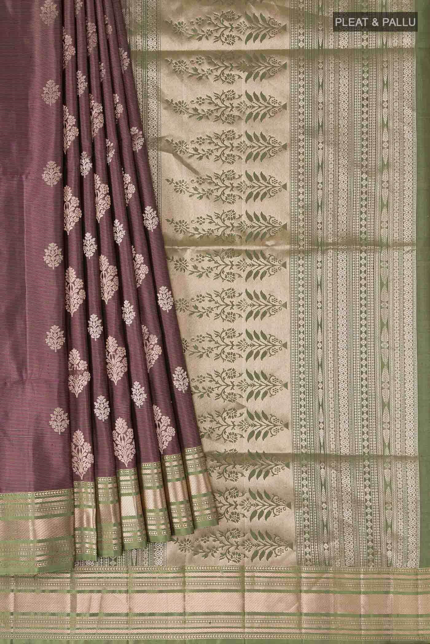 Purple Soft Silk Saree