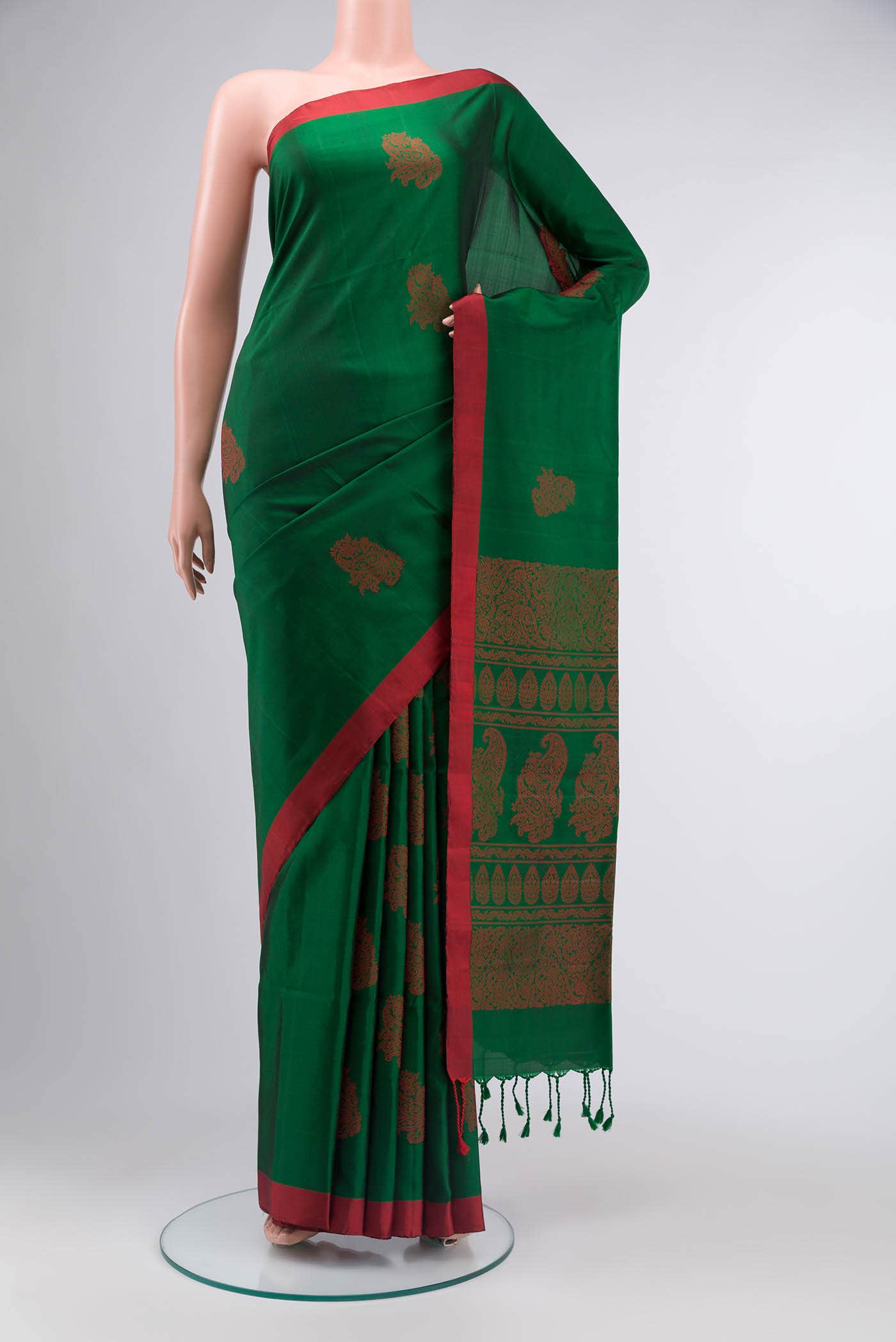 Green Soft Silk Saree