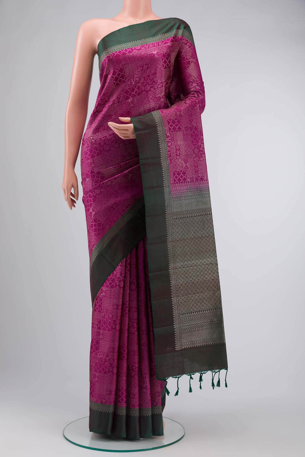 Purple Soft Silk Saree