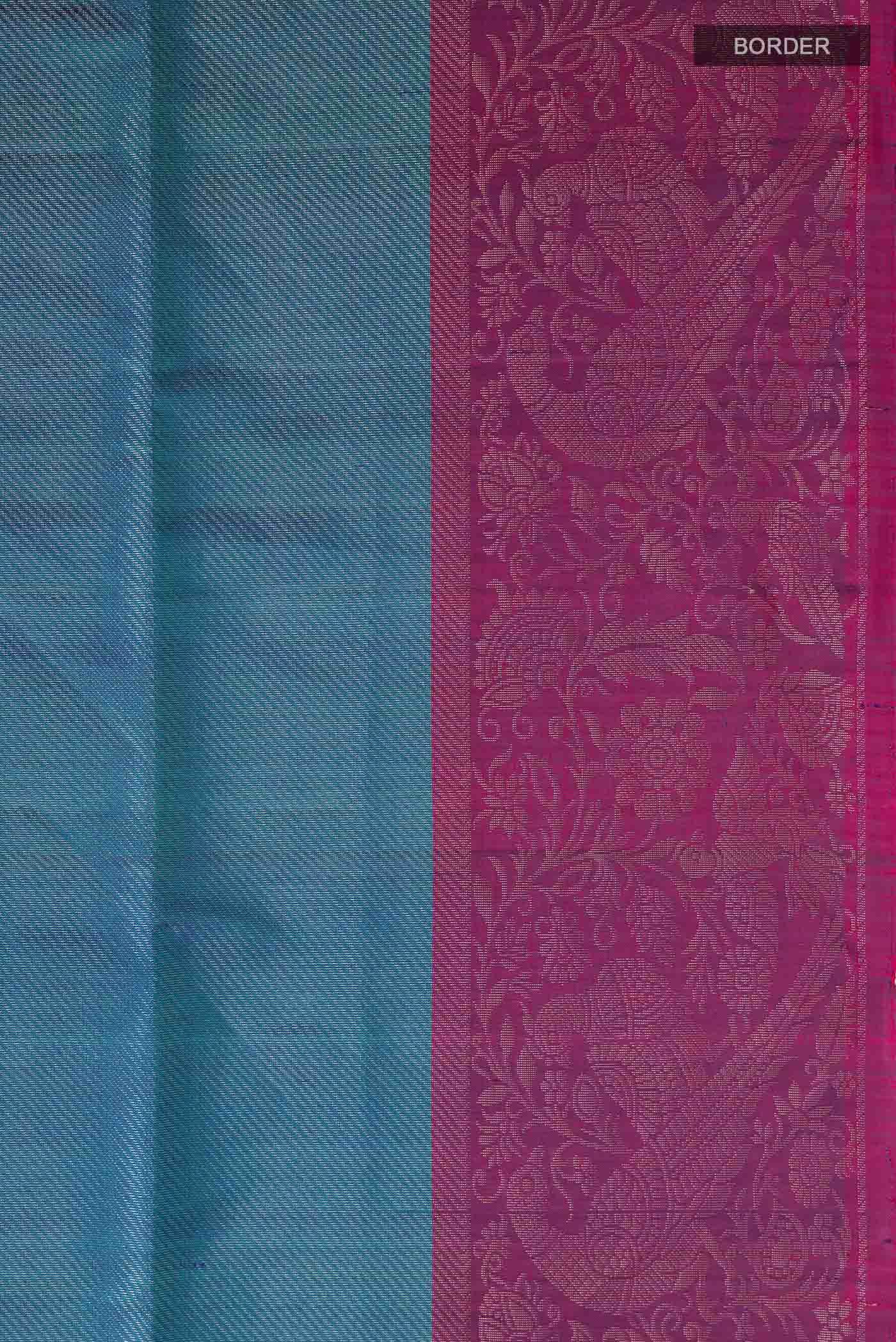 Blue Soft Silk Saree