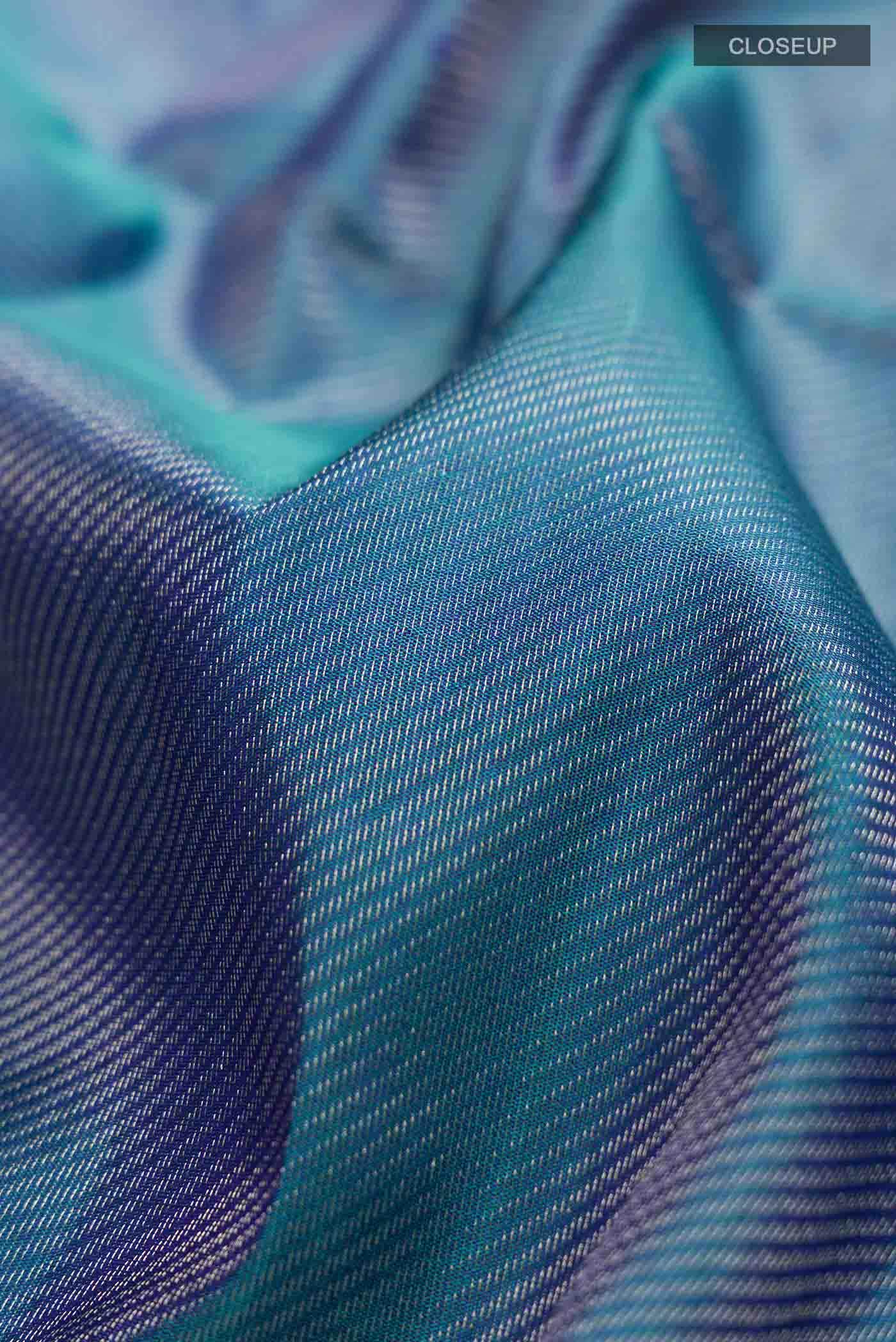 Blue Soft Silk Saree