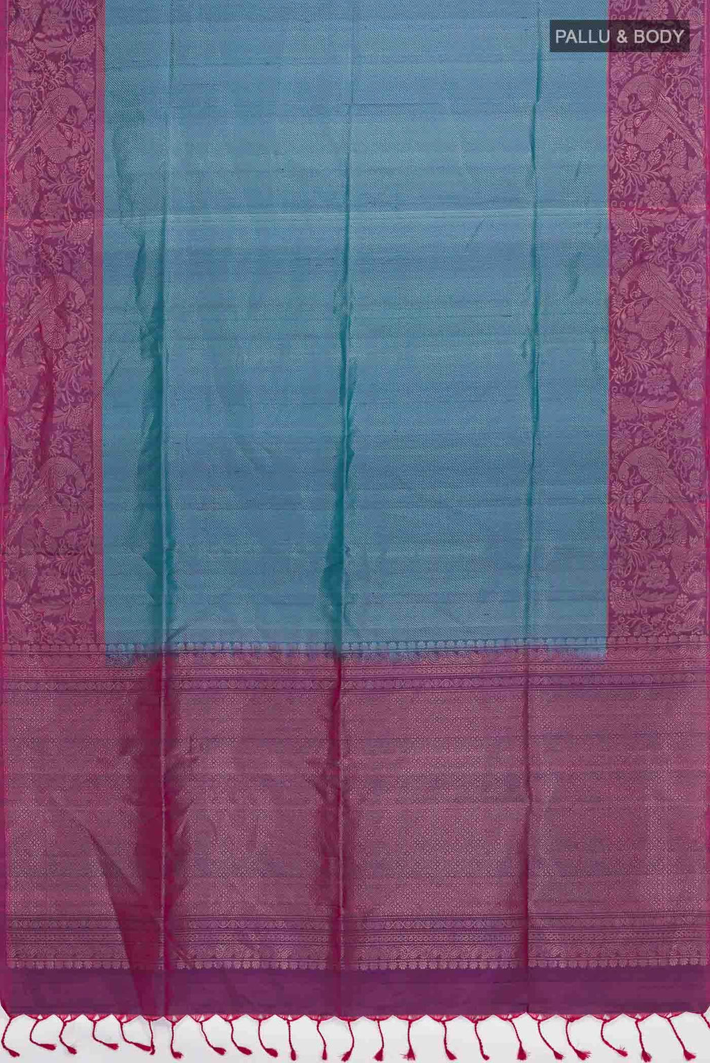 Blue Soft Silk Saree