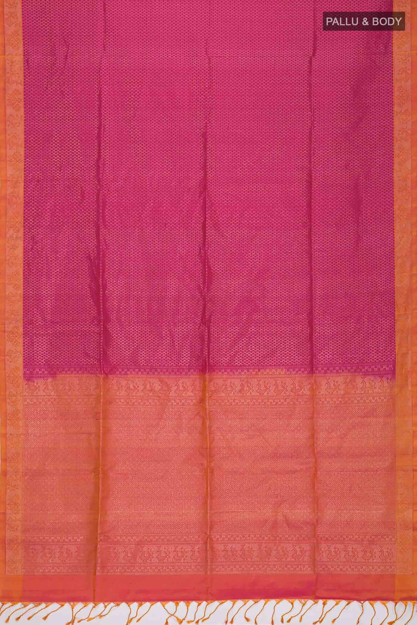 Pink Soft Silk Saree