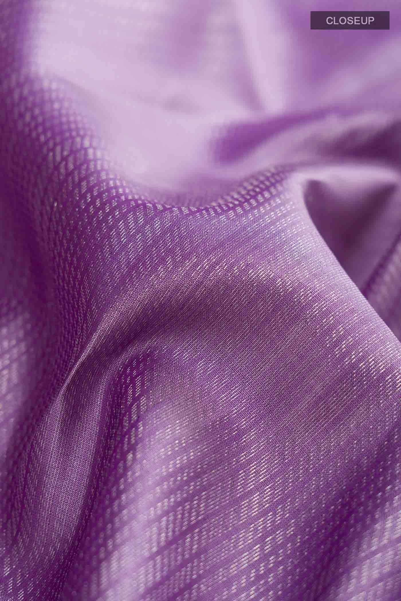 Lavender Soft Silk Saree