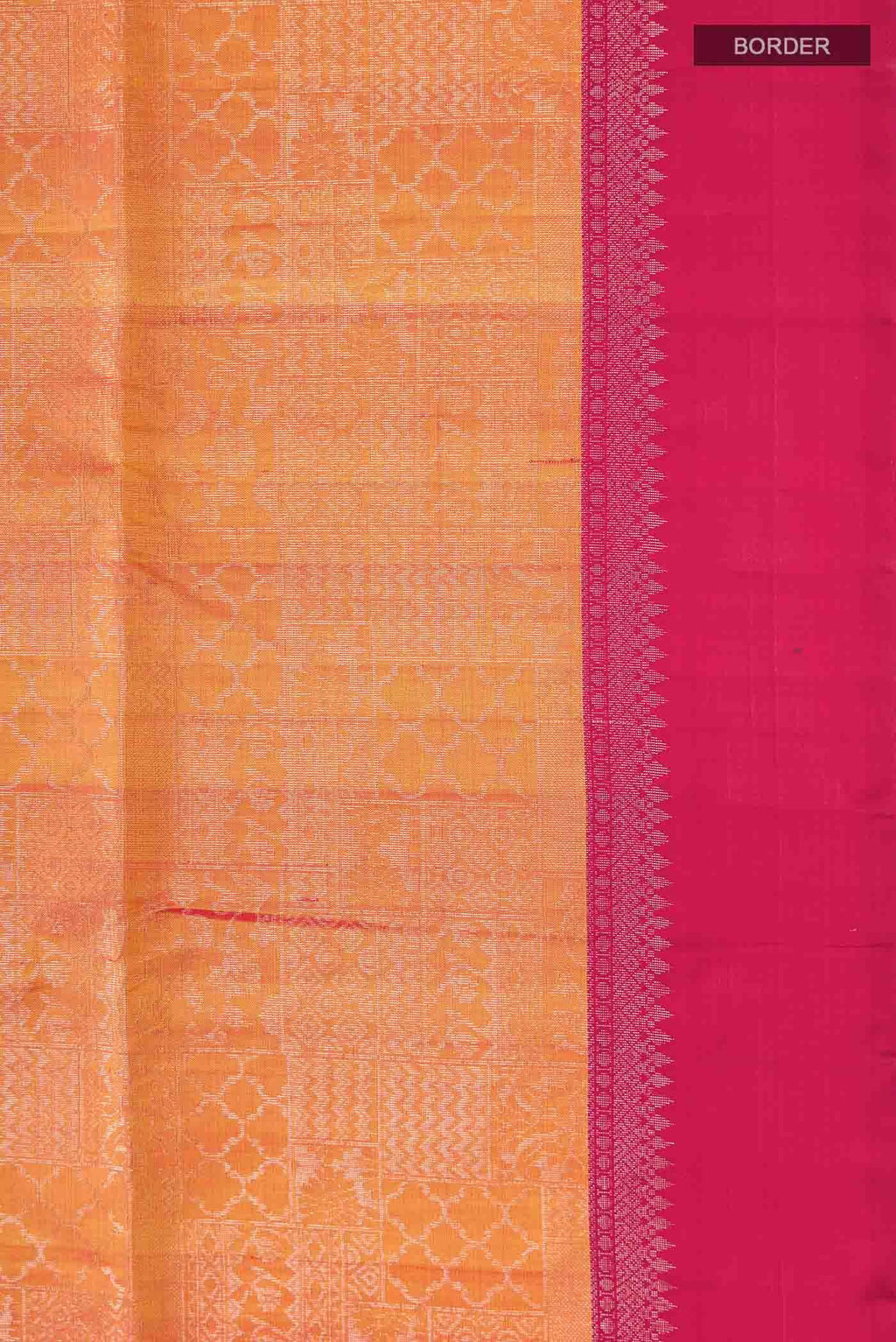 Orange Soft Silk Saree